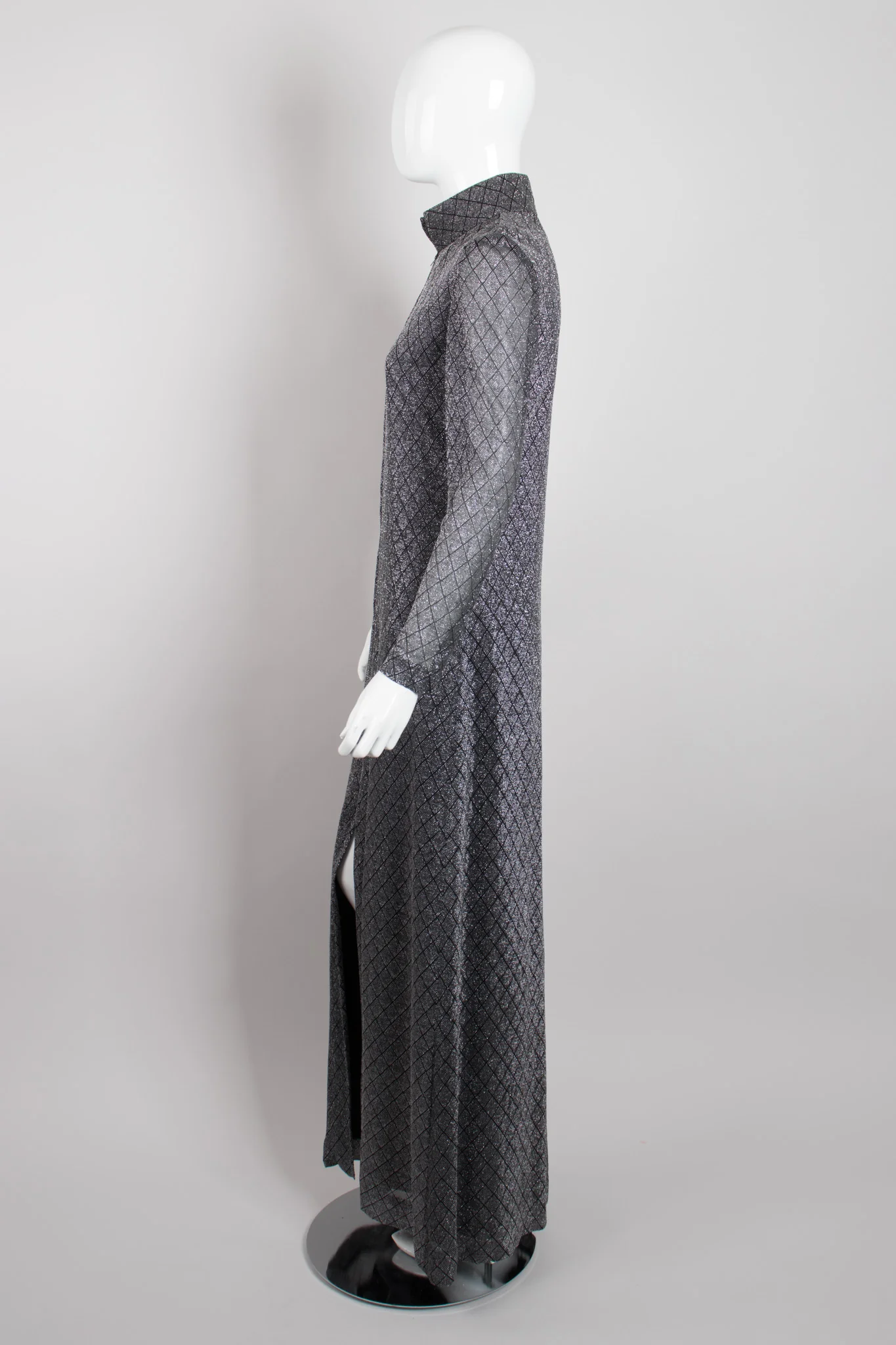 Lamé Diamond Dot Dress - Image 4
