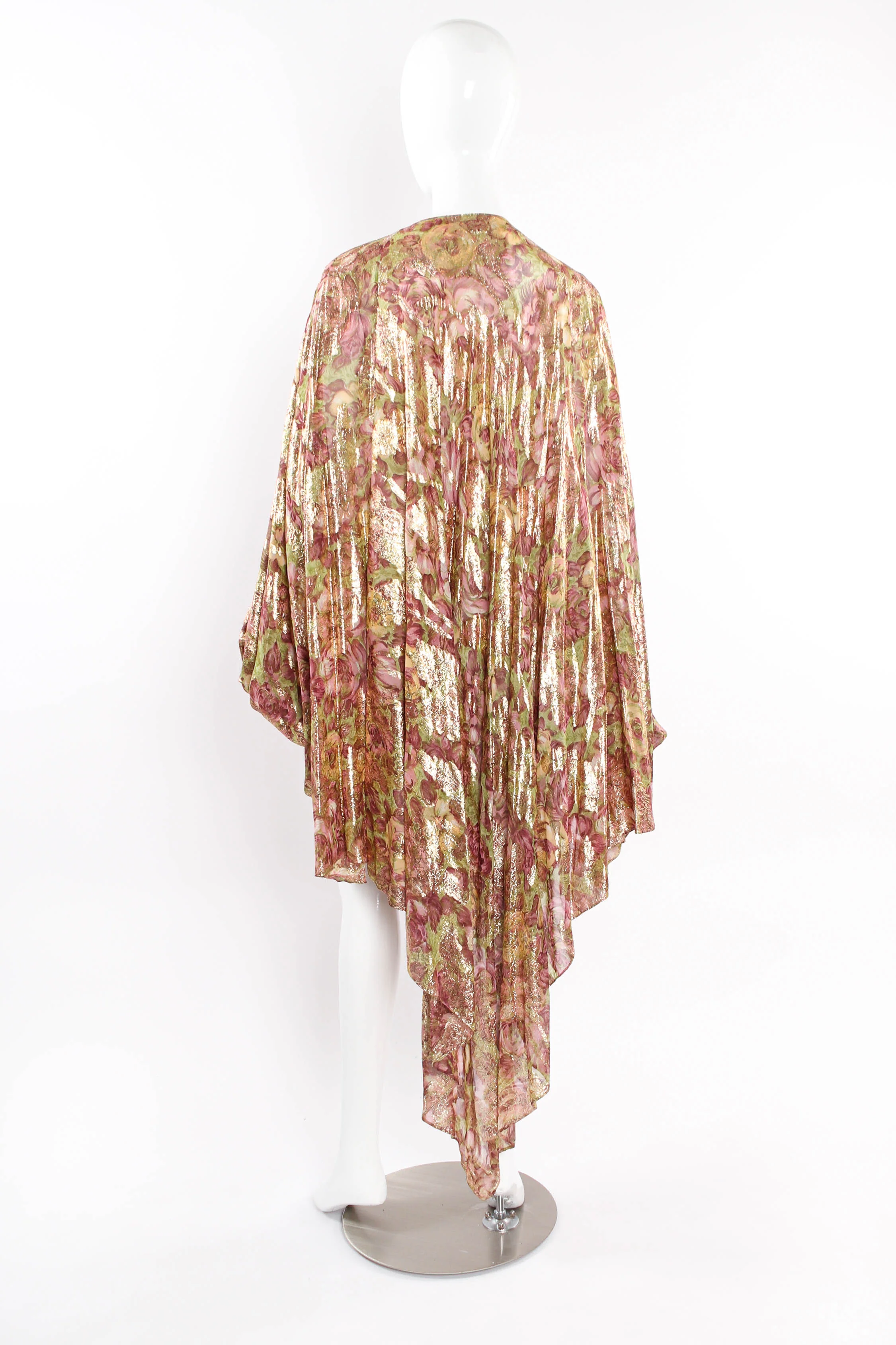 Lamé Foliage Duster Robe - Image 2
