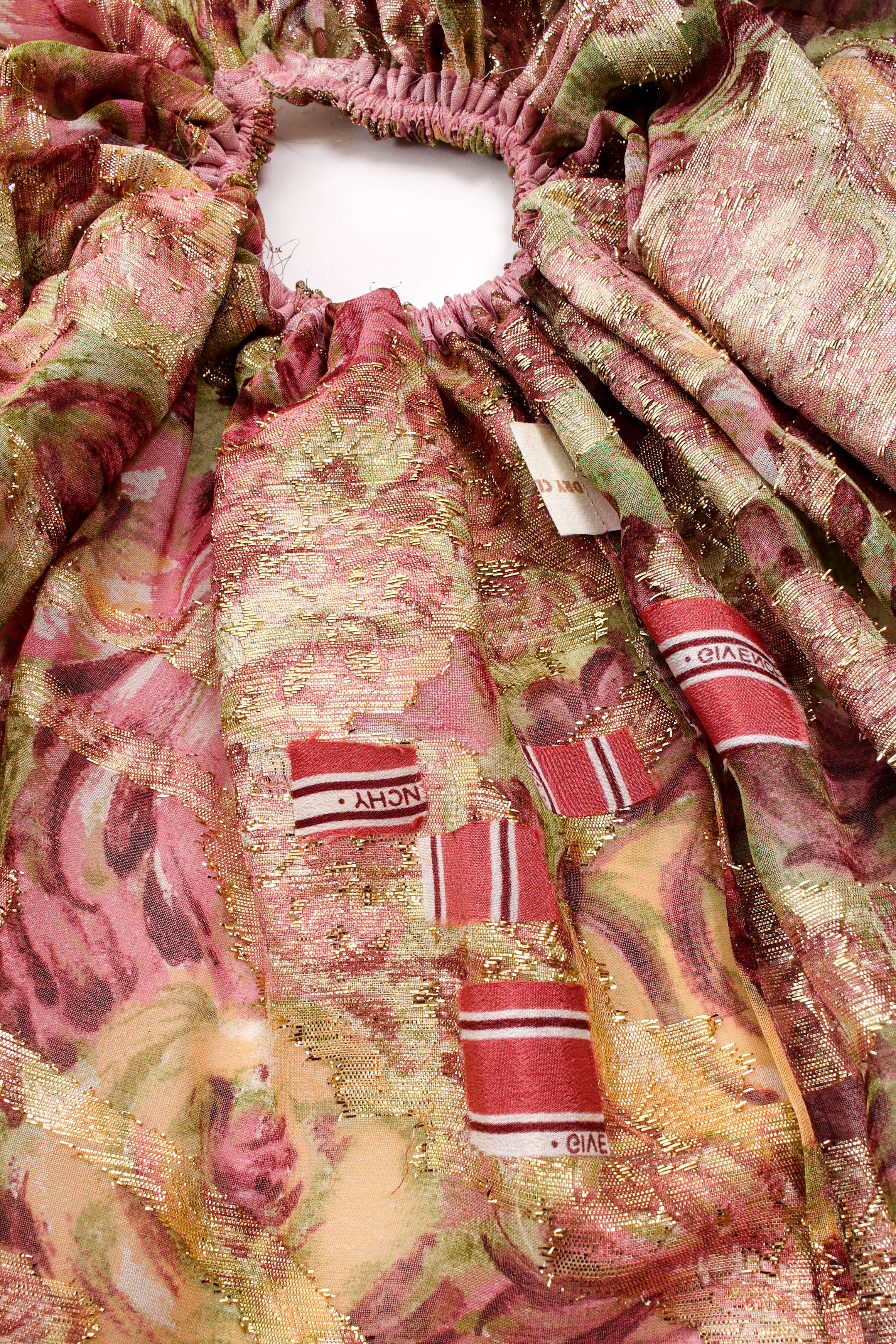 Lamé Foliage Duster Robe - Image 9