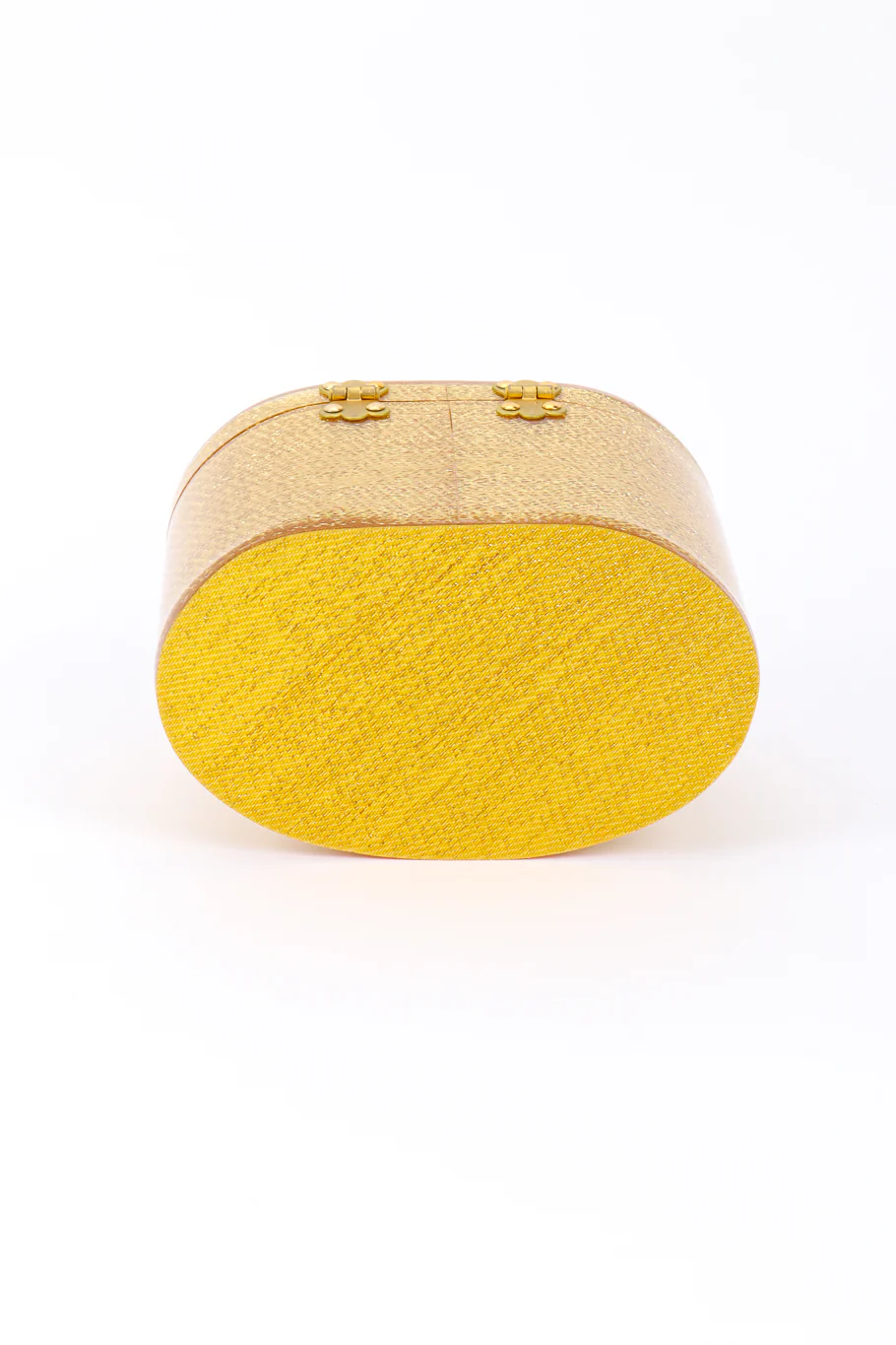 Lamé Lucite Box Bag - Image 3