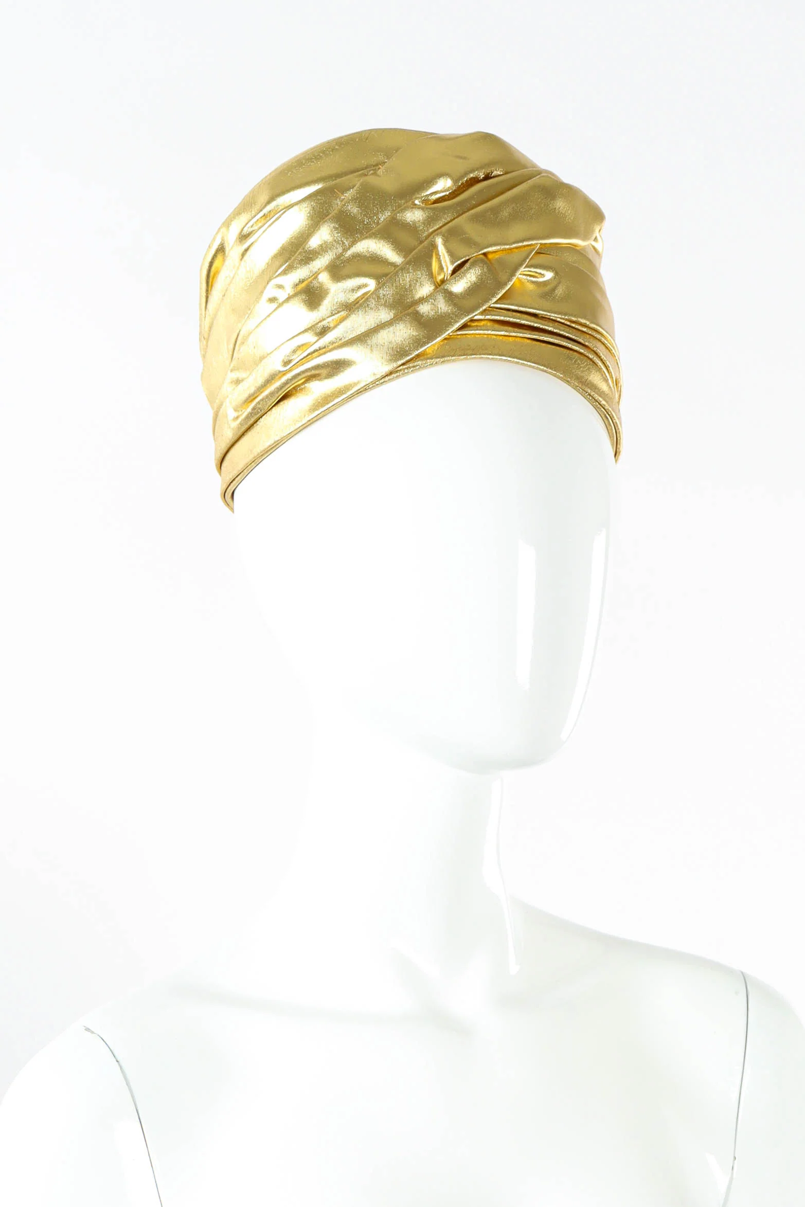 Lamé Turban Hat - Image 2