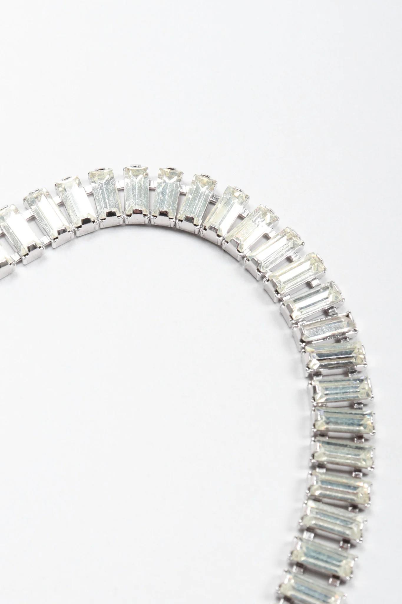 Crystal Lariat Knot Necklace - Image 7