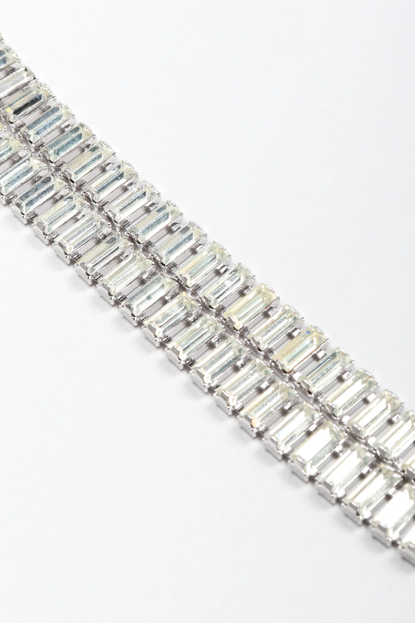 Crystal Lariat Knot Necklace - Image 8