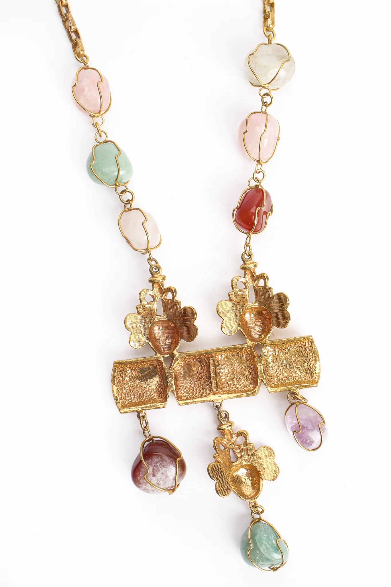 Larry Vrba Mayan Rock Crystal Necklace - Image 9
