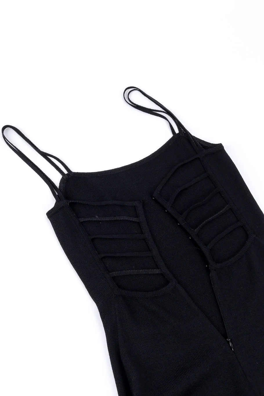 Lattice Back Knit Dress - Image 6