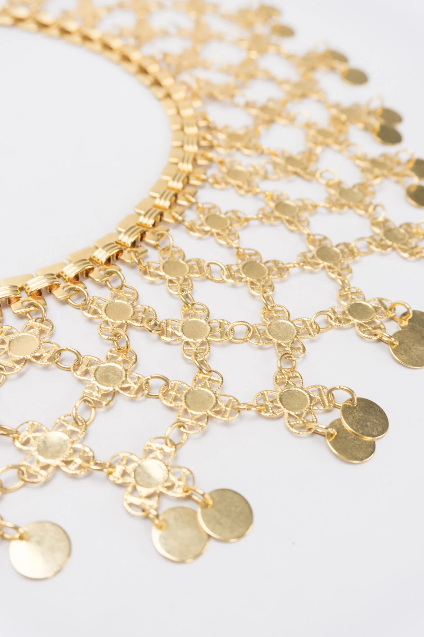 Lattice Mesh Necklace and Earring Set - Image 10