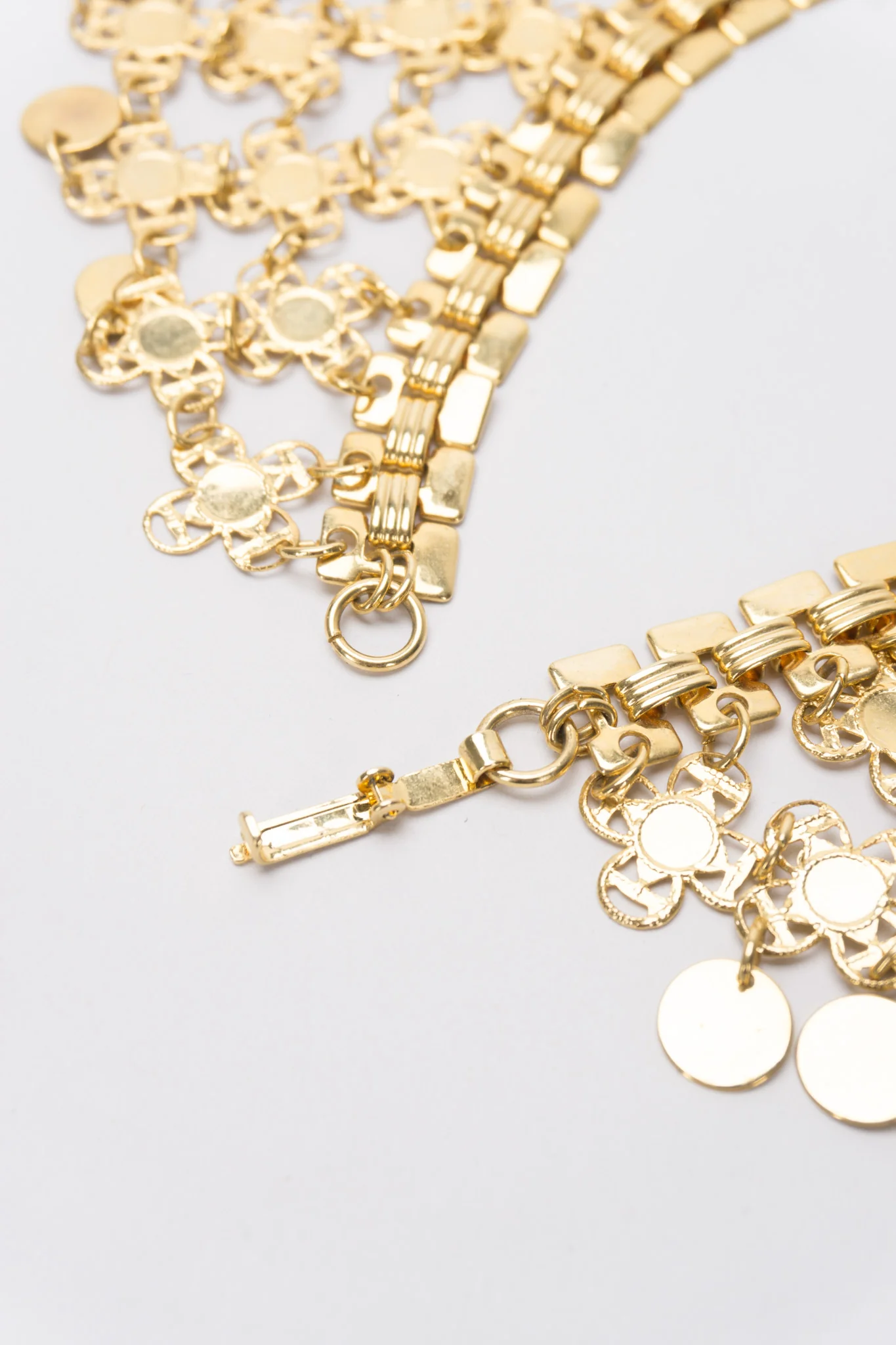 Lattice Mesh Necklace and Earring Set - Image 11