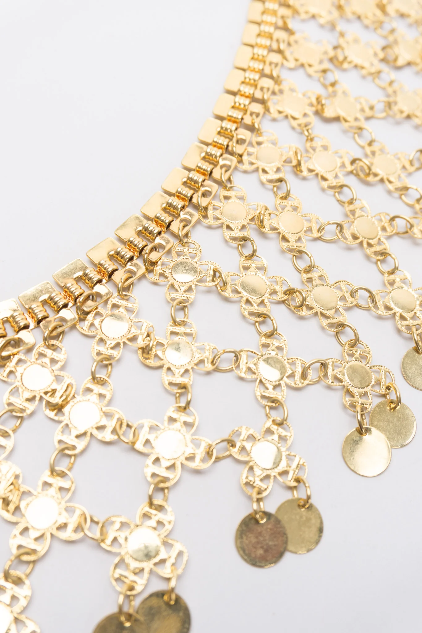 Lattice Mesh Necklace and Earring Set - Image 12
