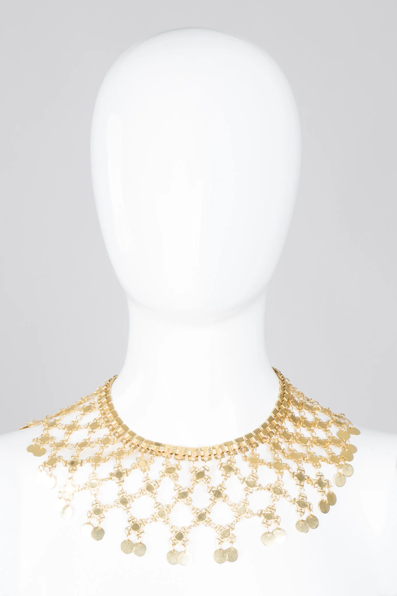 Lattice Mesh Necklace and Earring Set - Image 14