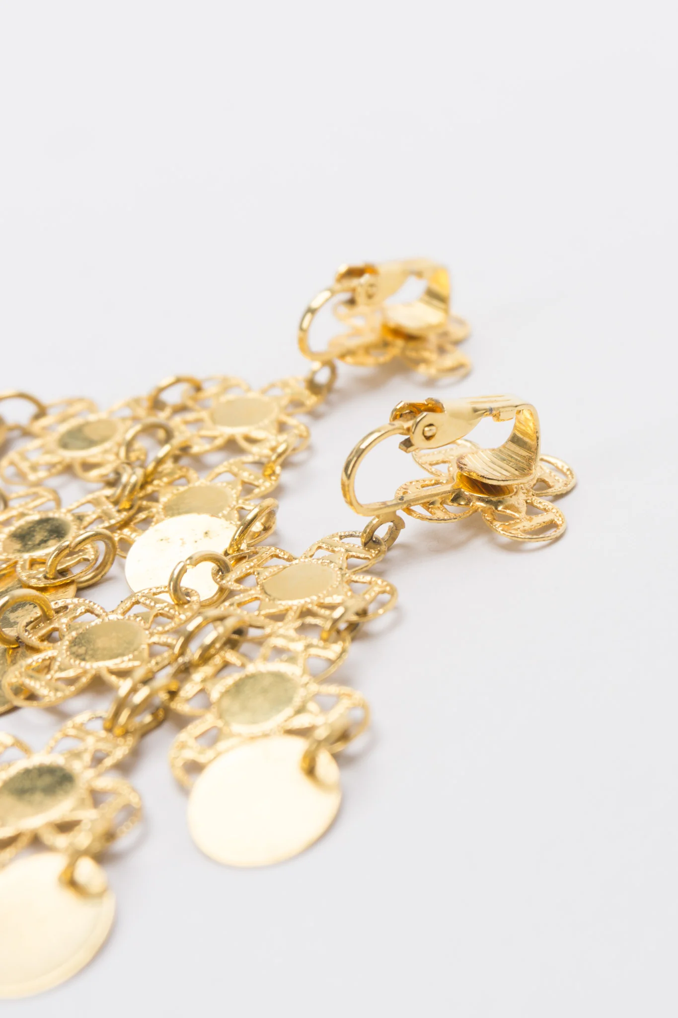 Lattice Mesh Necklace and Earring Set - Image 5