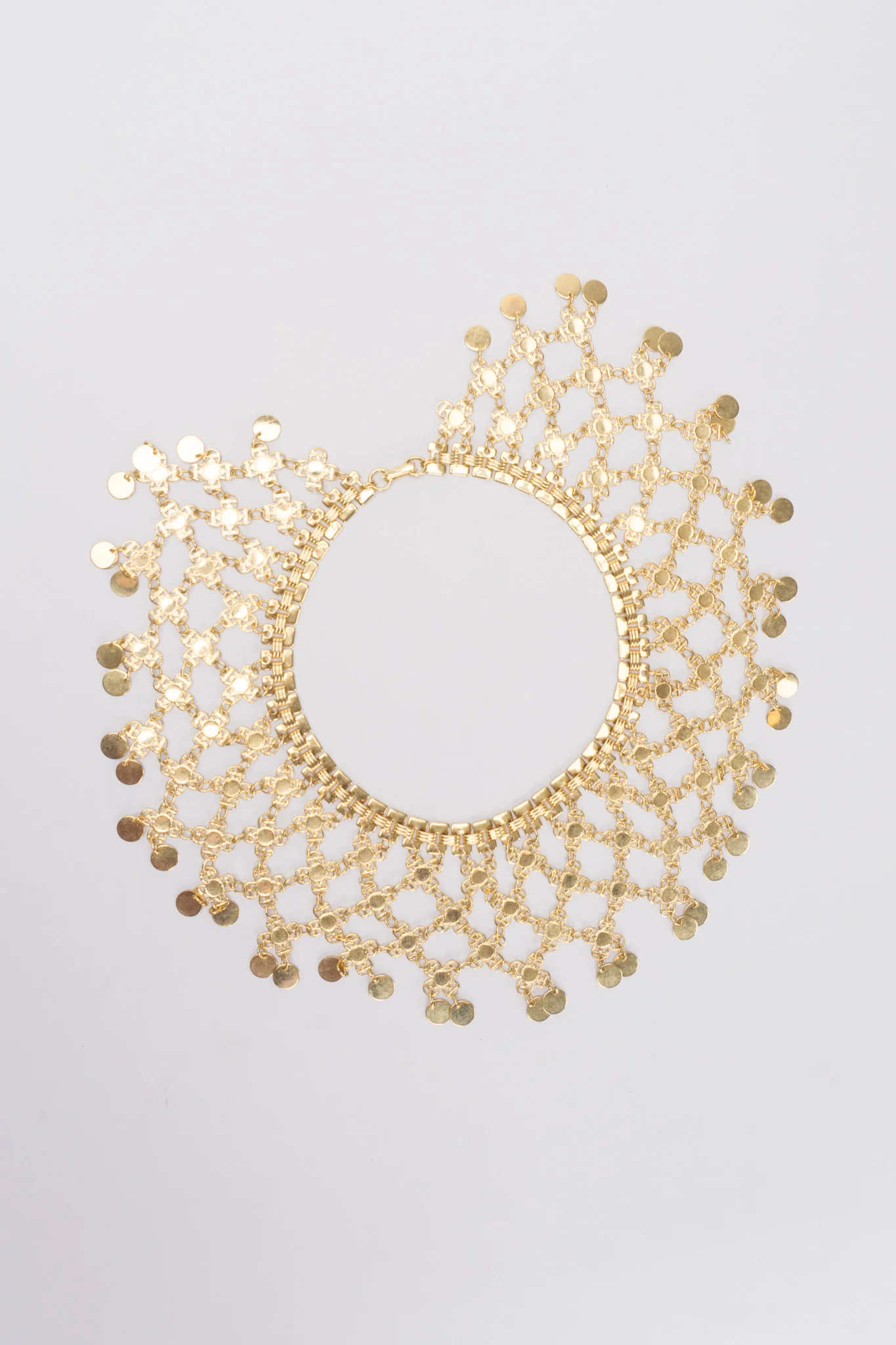 Lattice Mesh Necklace and Earring Set - Image 8