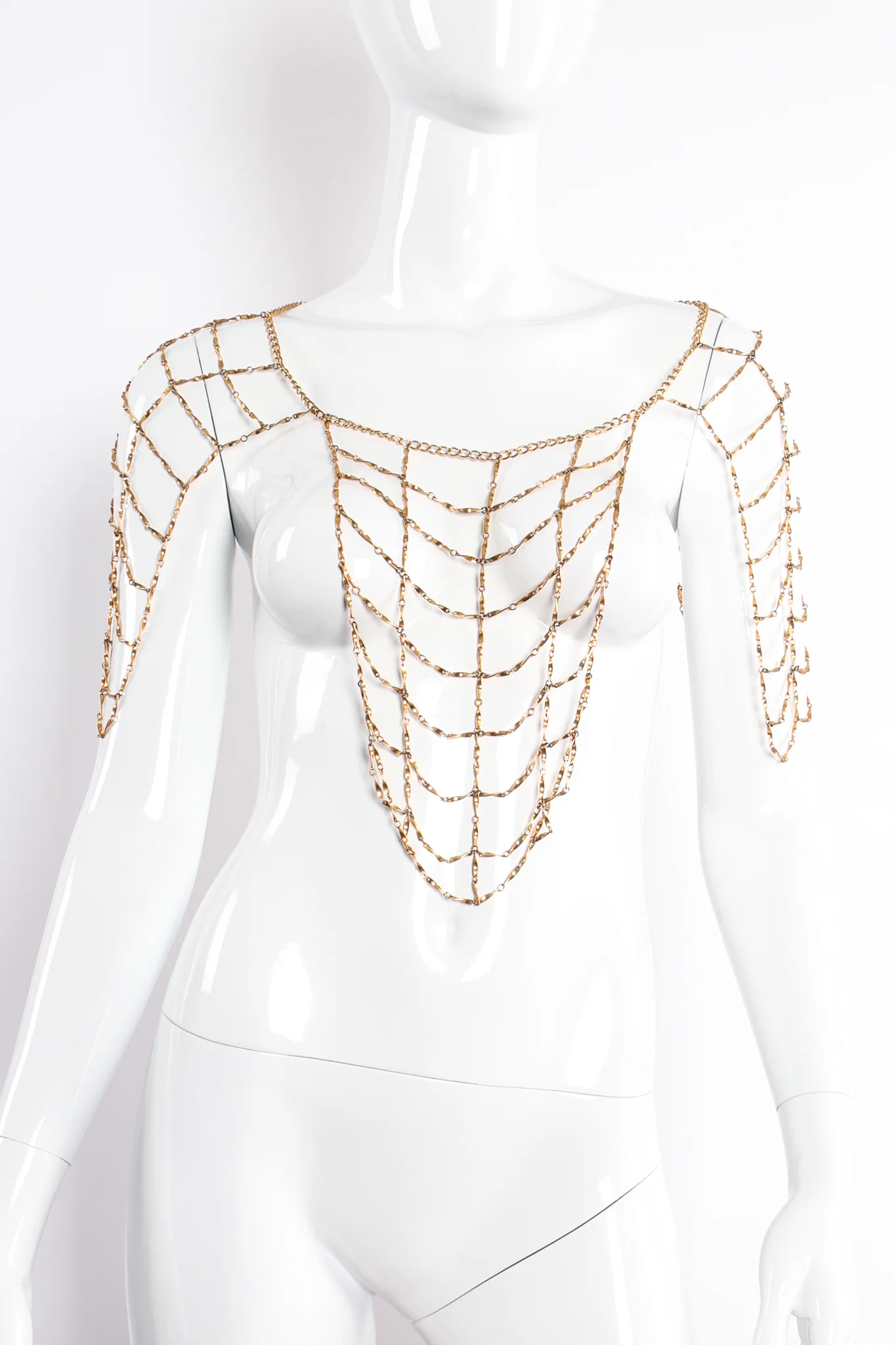 Lattice Cage Panel Body Chain