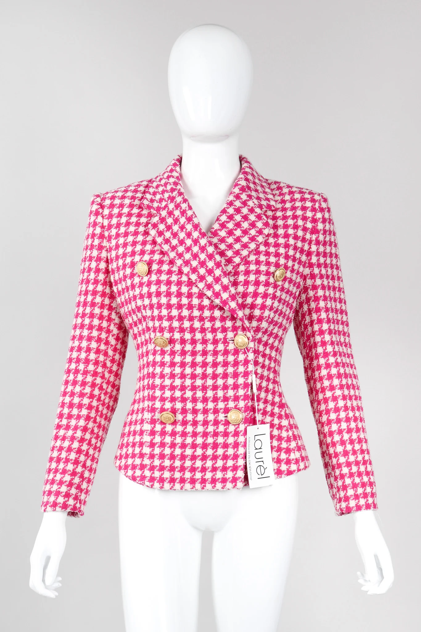Laurél Houndstooth Blazer - Image 3