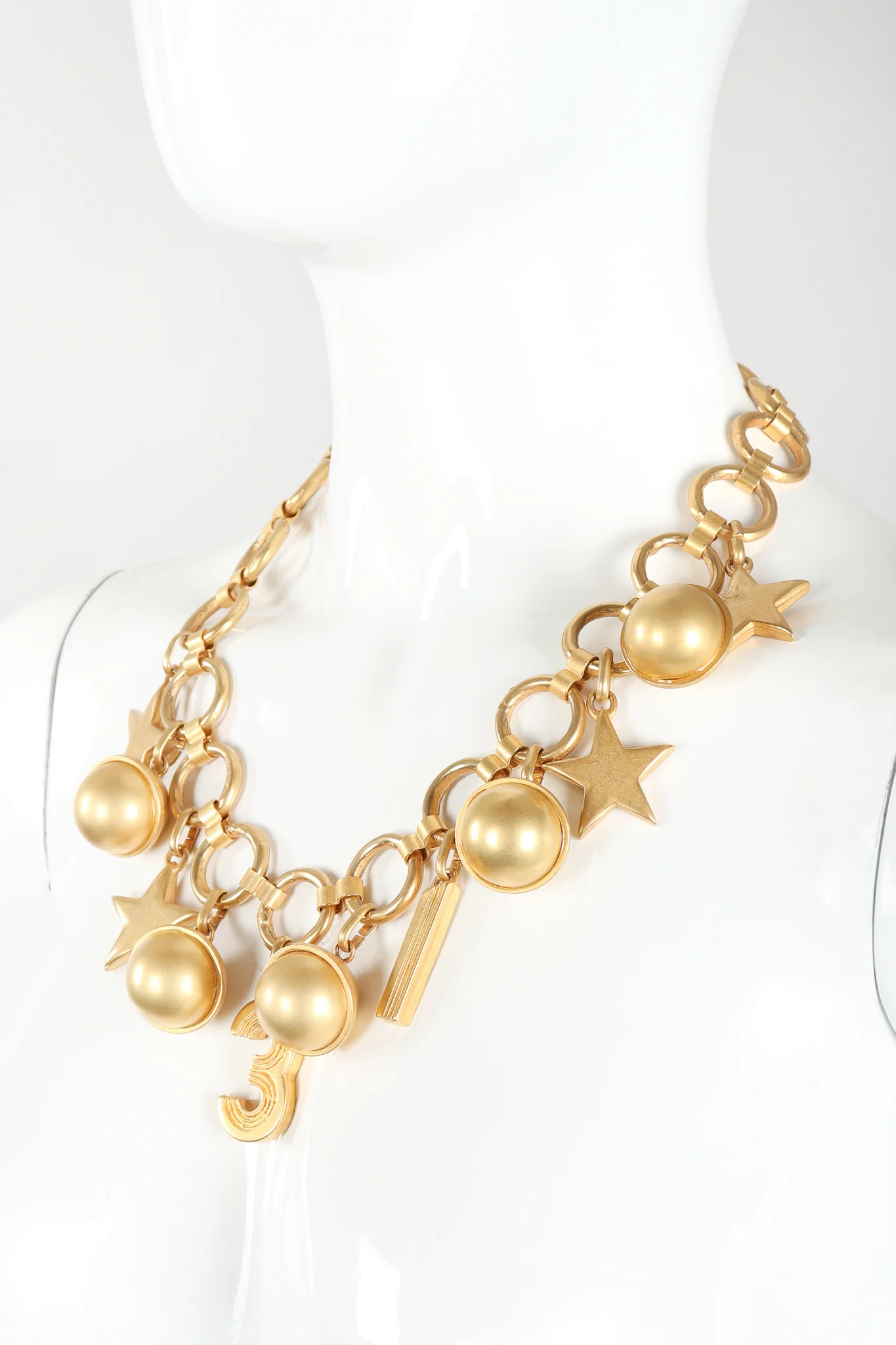 Laurél Star Globe Charm Collar - Image 2