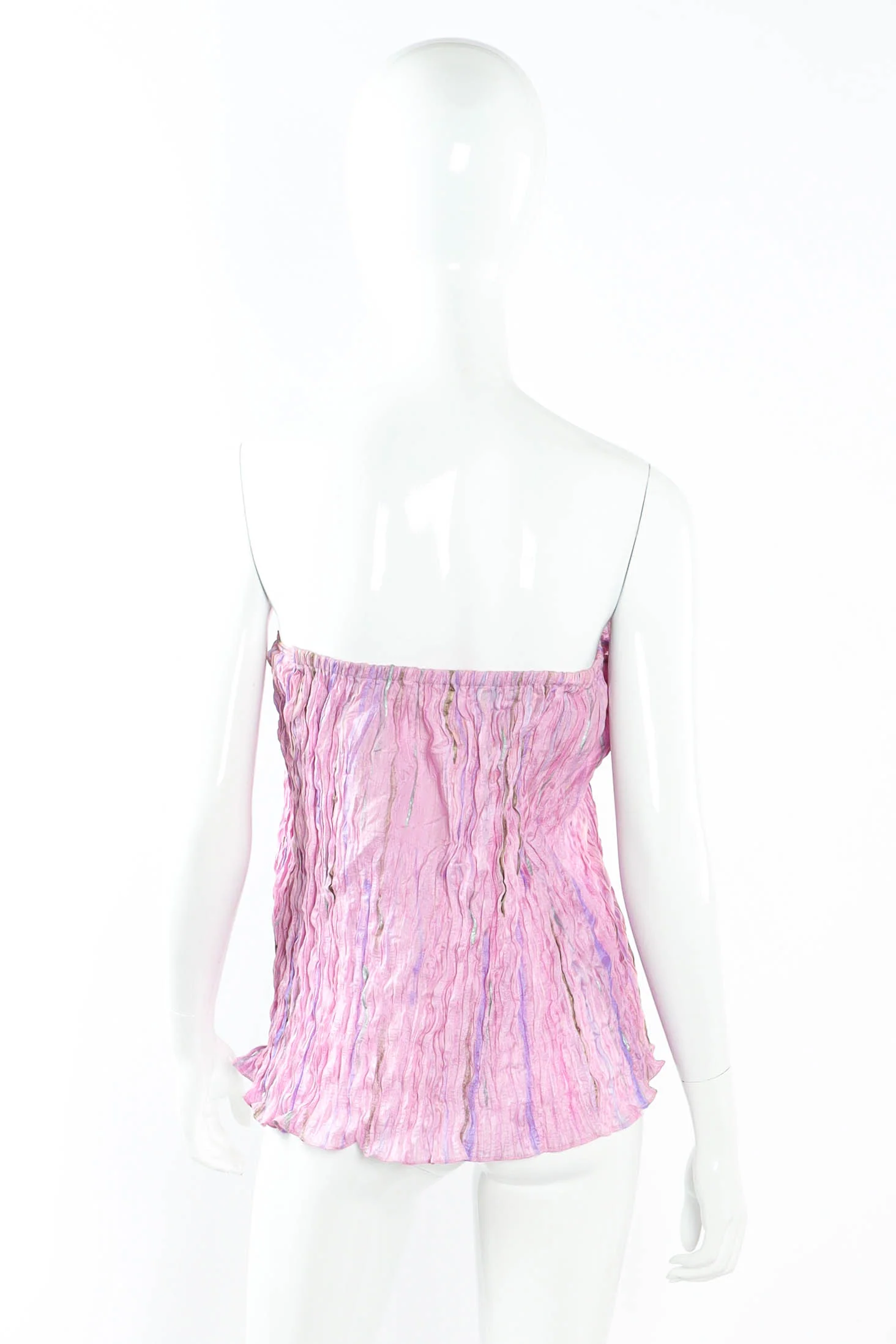 Pleated Mirage Top & Skirt Set - Image 10