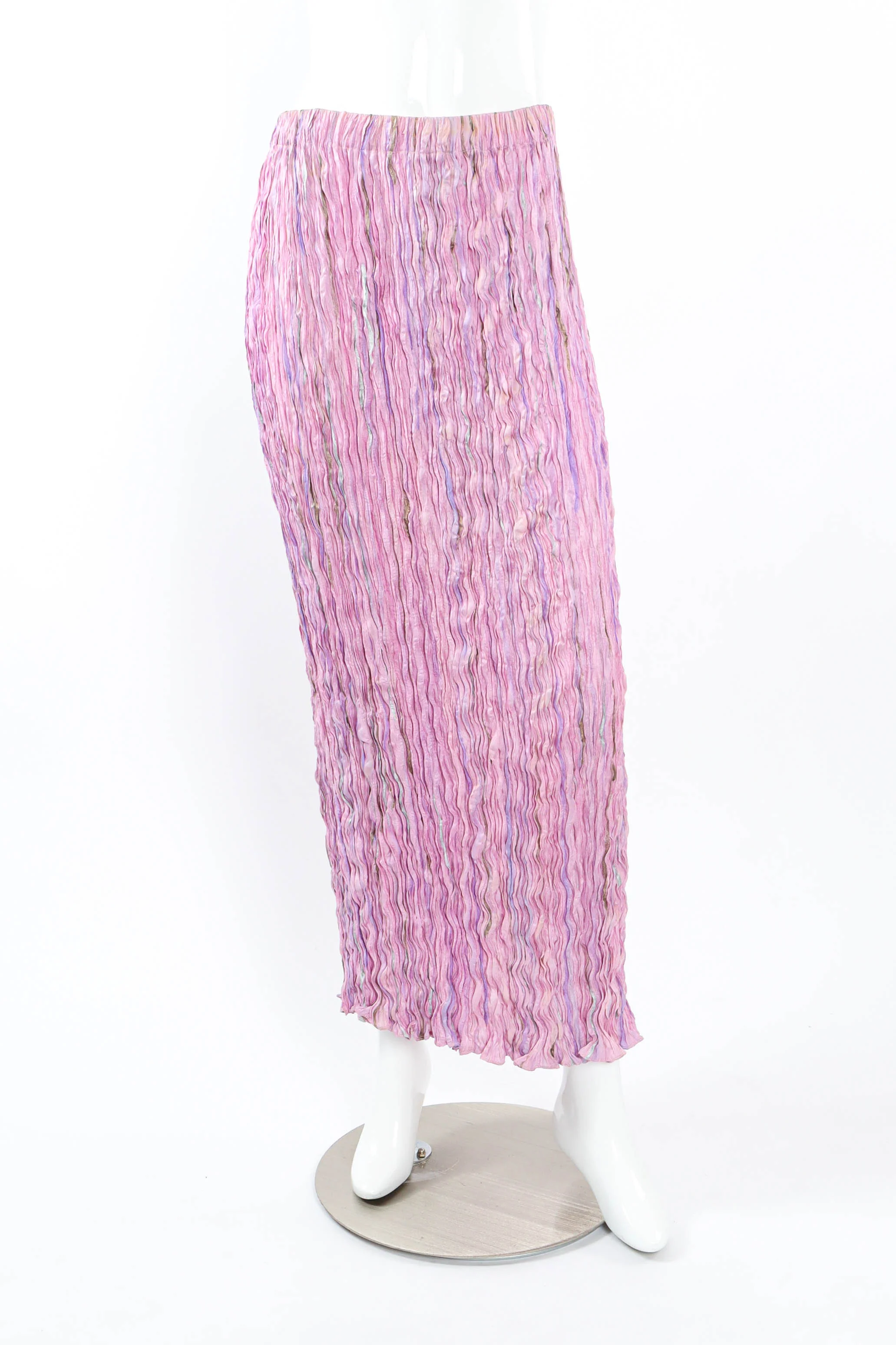 Pleated Mirage Top & Skirt Set - Image 11