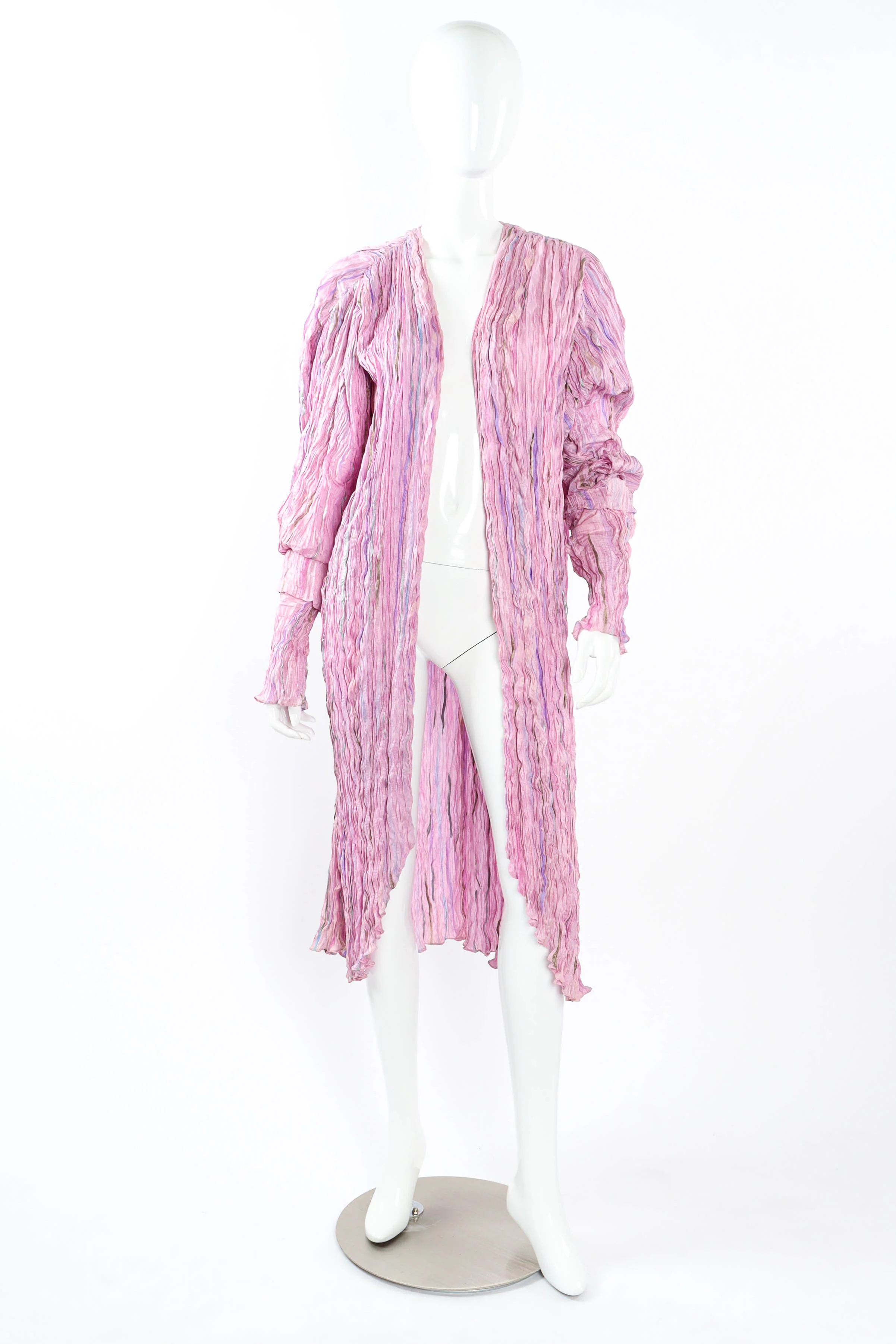 Pleated Mirage Top & Skirt Set - Image 5