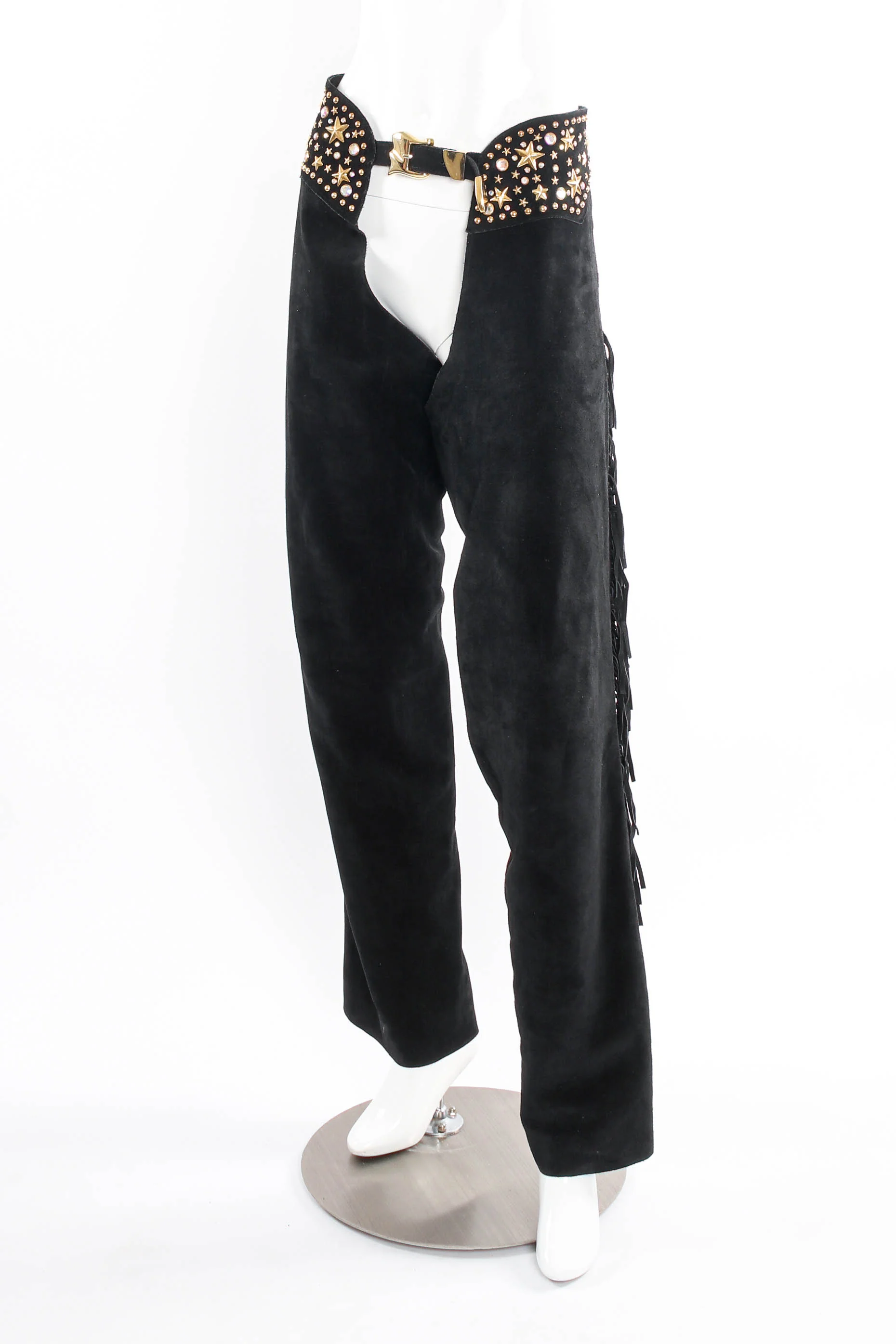 Stardust Studded Fringe Chaps - Image 4