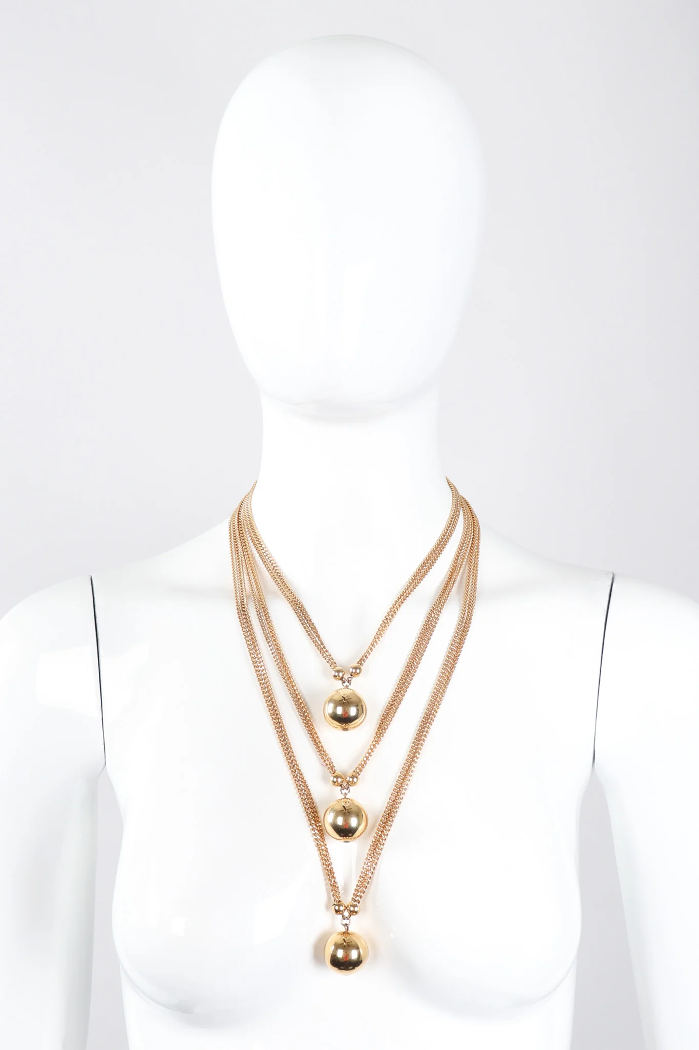 Layered Ball Necklace - Image 3