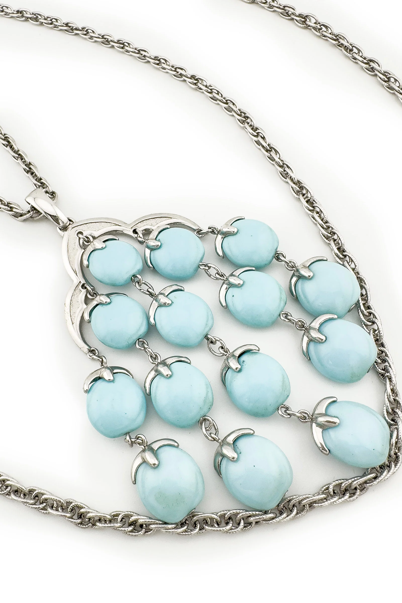 Layered Chandelier Pendant Necklace - Image 2