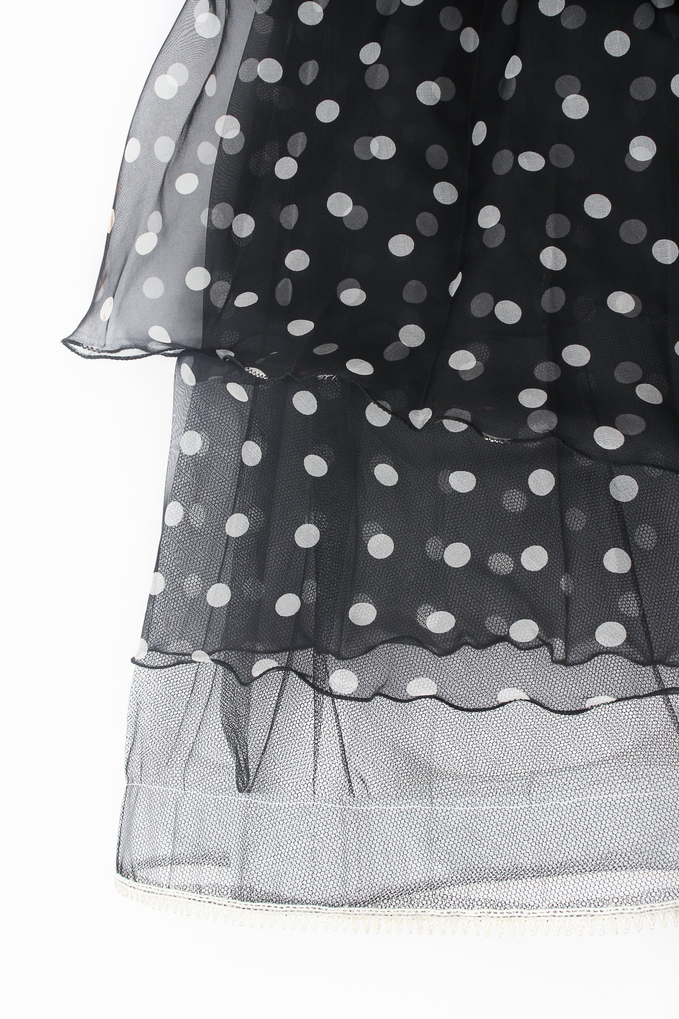 Layered Organza Dot Skirt - Image 7