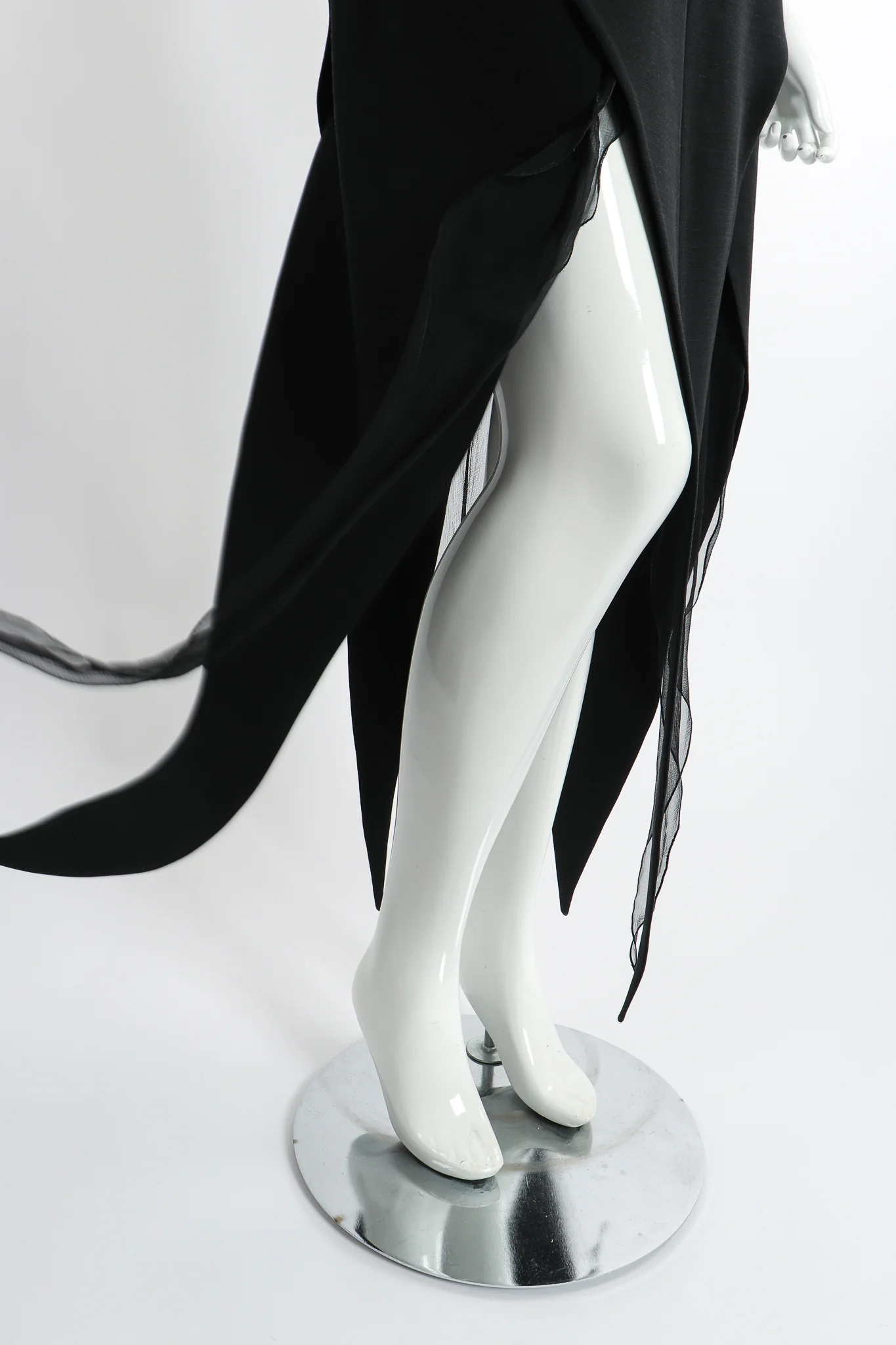 Layered Pointed Hem Dress - Image 13