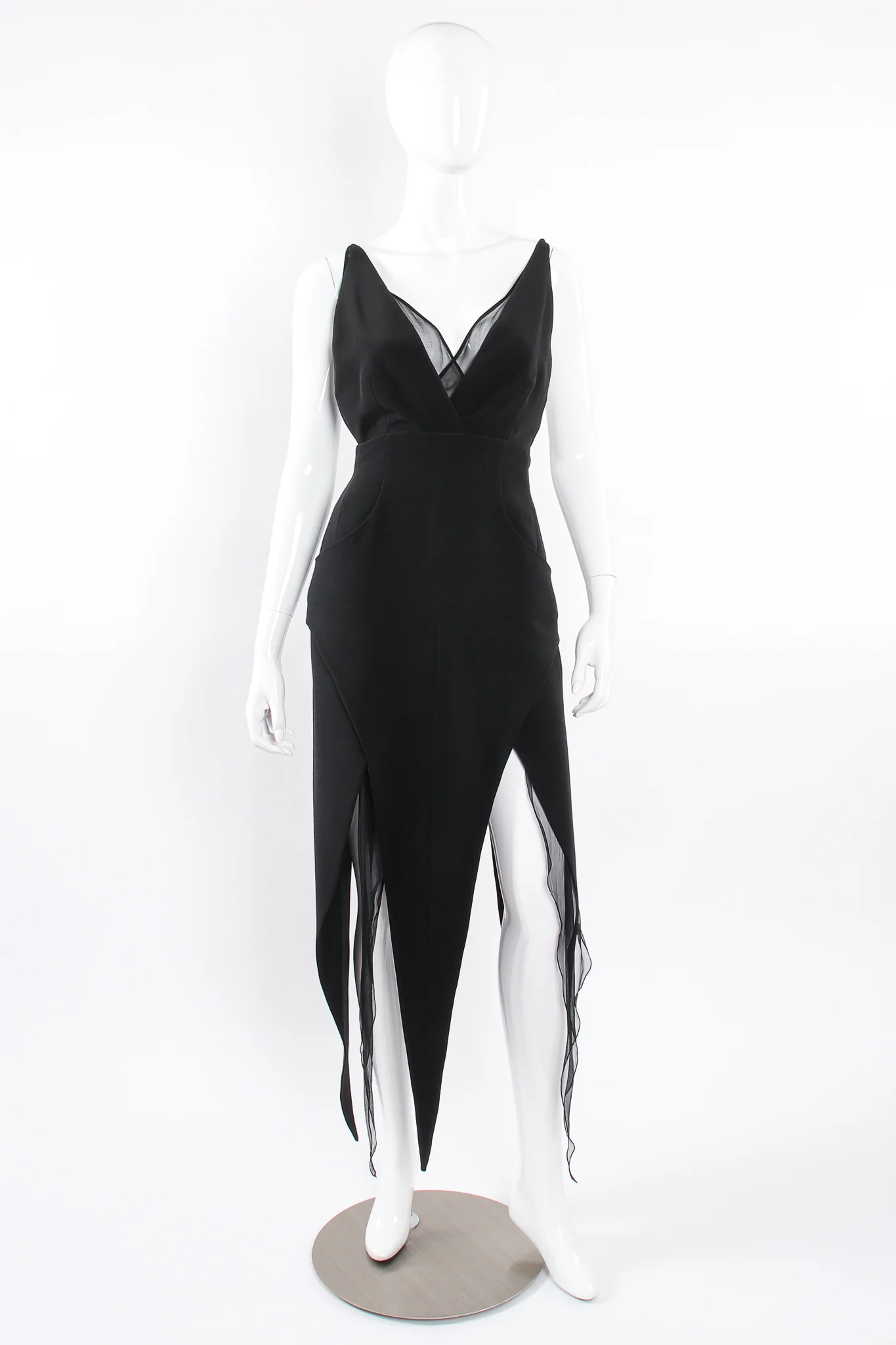 Layered Pointed Hem Dress II - Image 8