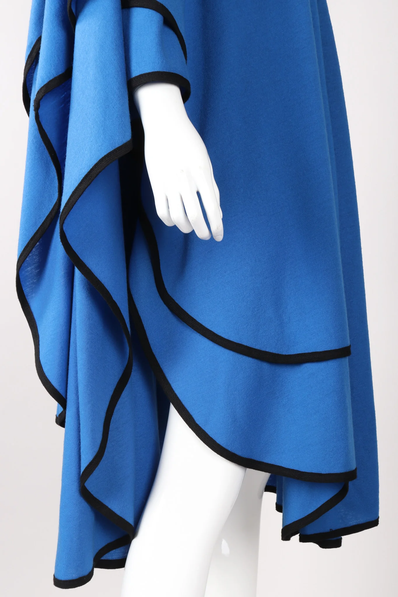 Layered Wool Cape - Image 9