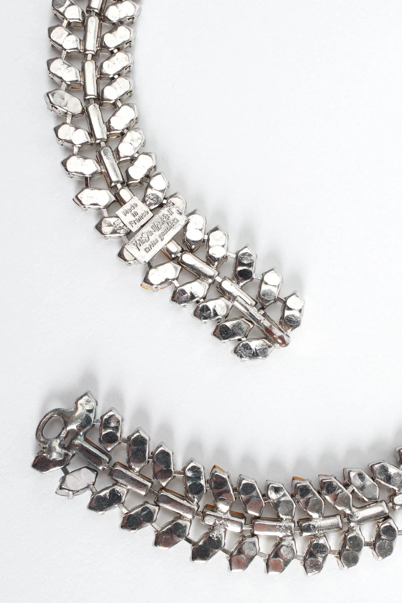 Leaf Baguette Rhinestone Belt/Necklace - Image 7