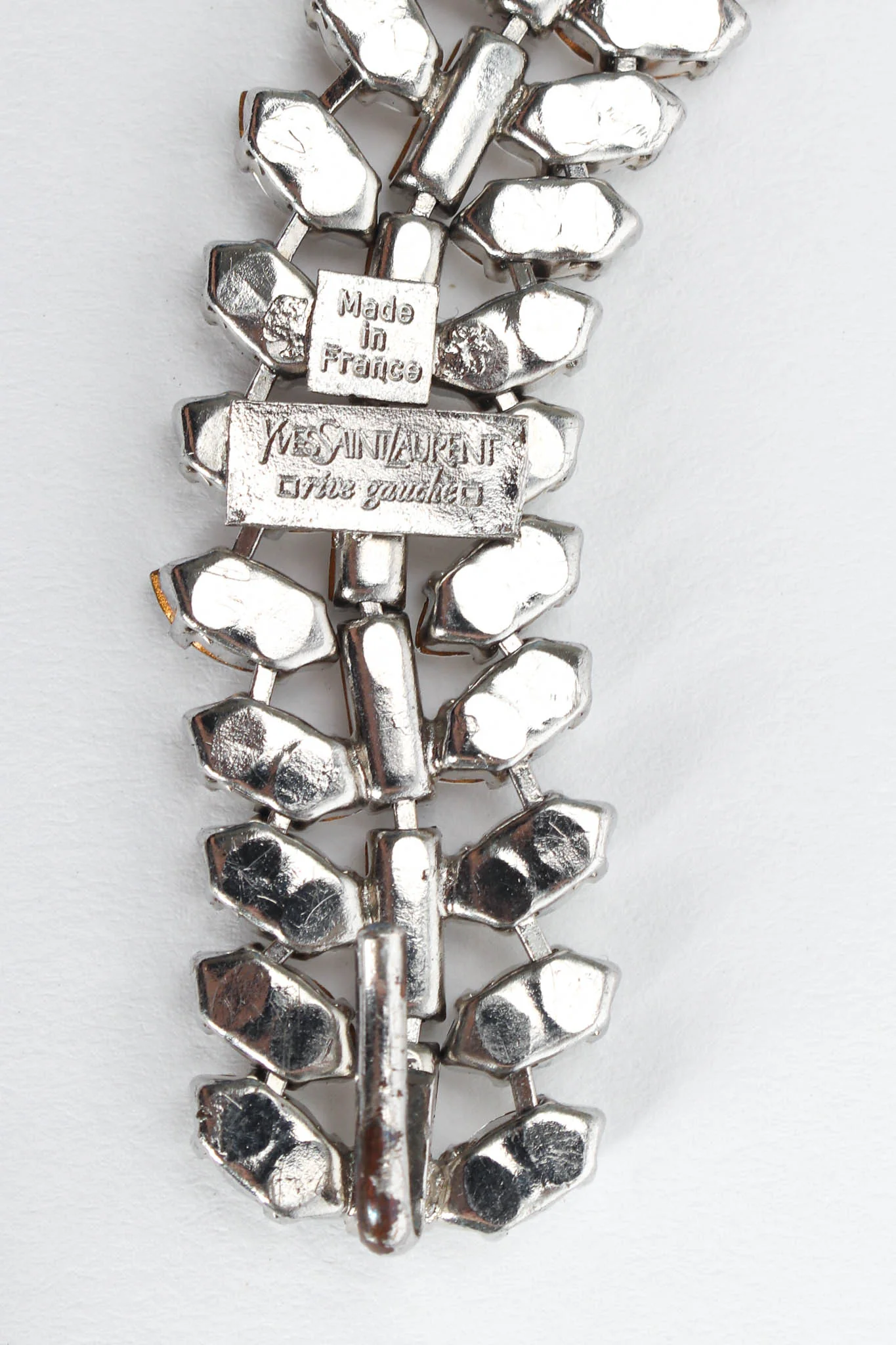 Leaf Baguette Rhinestone Belt/Necklace - Image 9