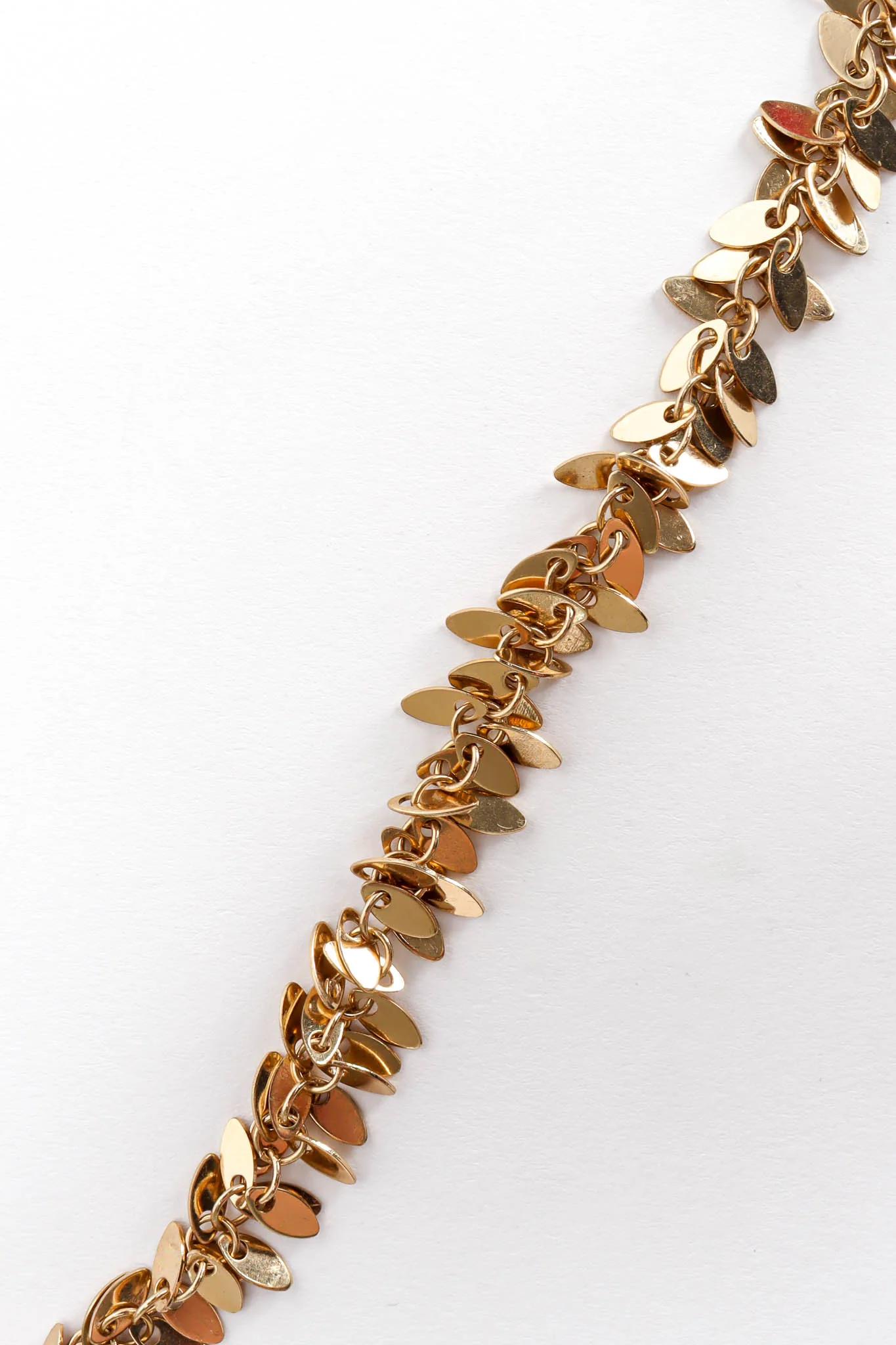 Leaf Glass Bead Bib Necklace - Image 6