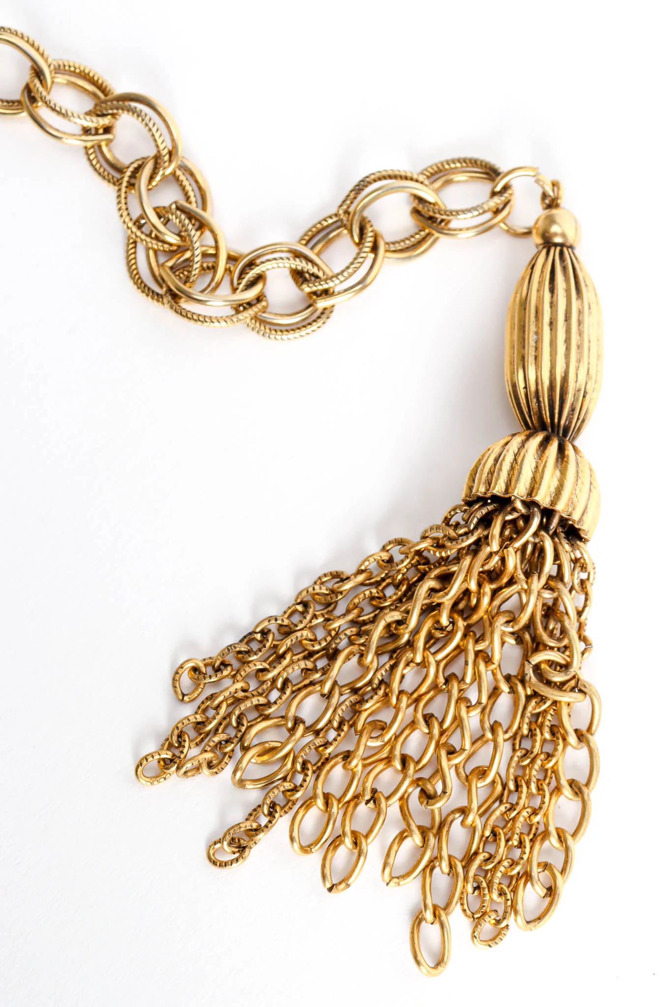 Leaf Glass Bead Bib Necklace - Image 7