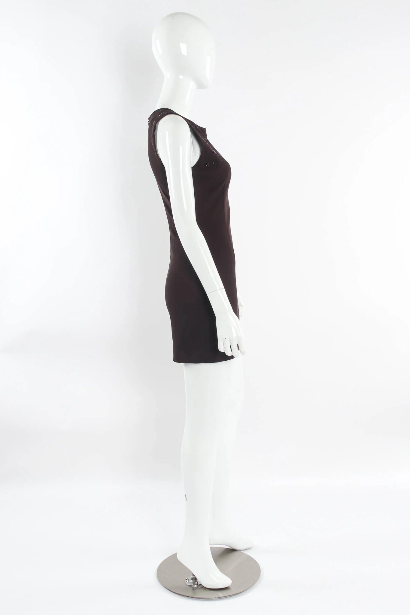 Leaf Stem Rhinestone Dress - Image 4