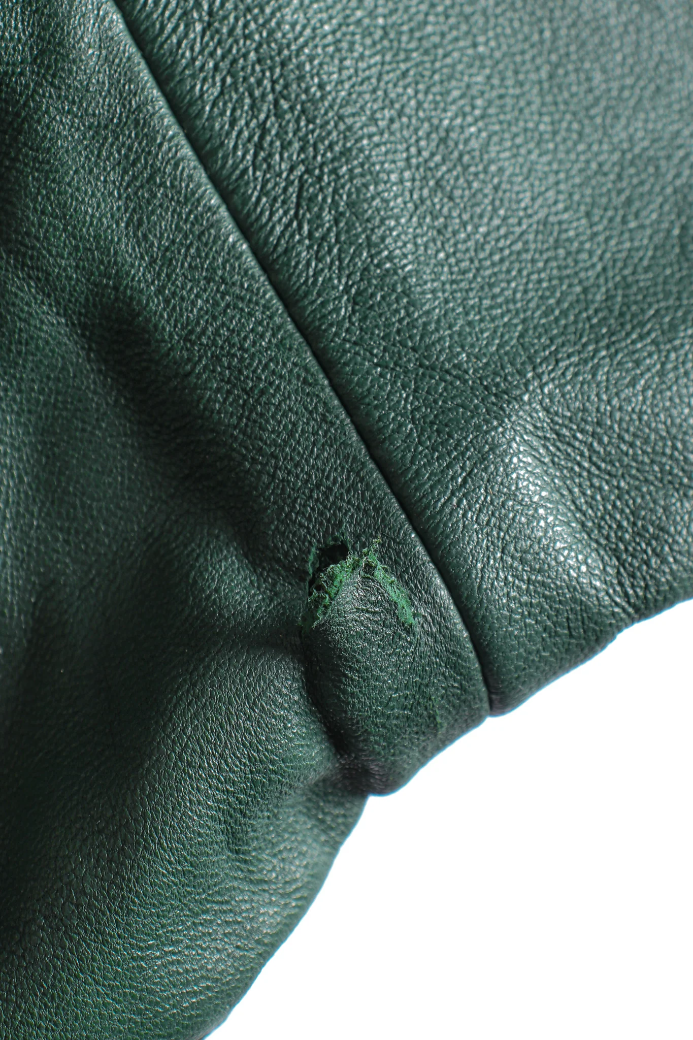 Leather Appliqué Wrap Dress - Image 19