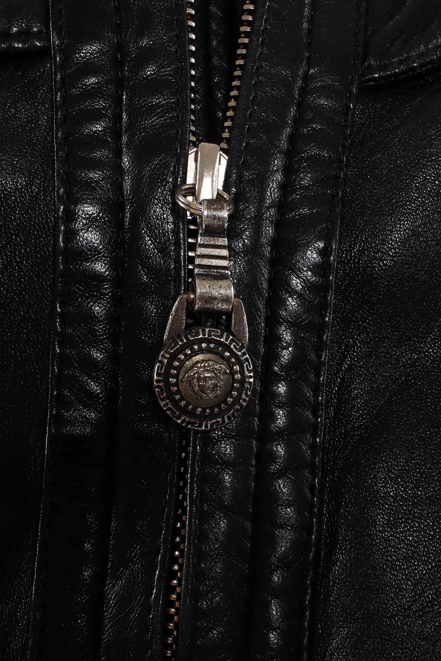 Leather Bomber Jacket - Image 11