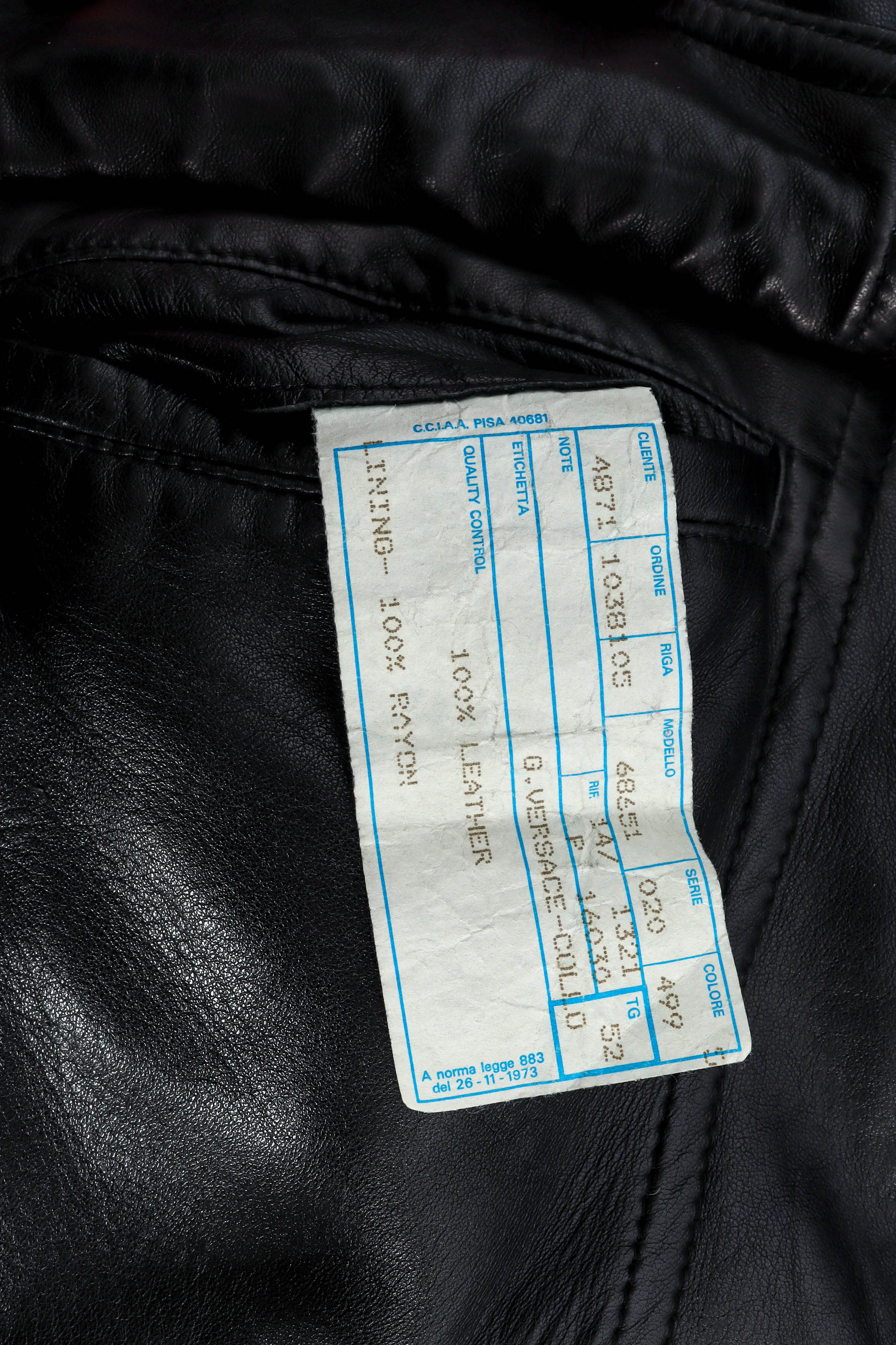Leather Bomber Jacket - Image 23