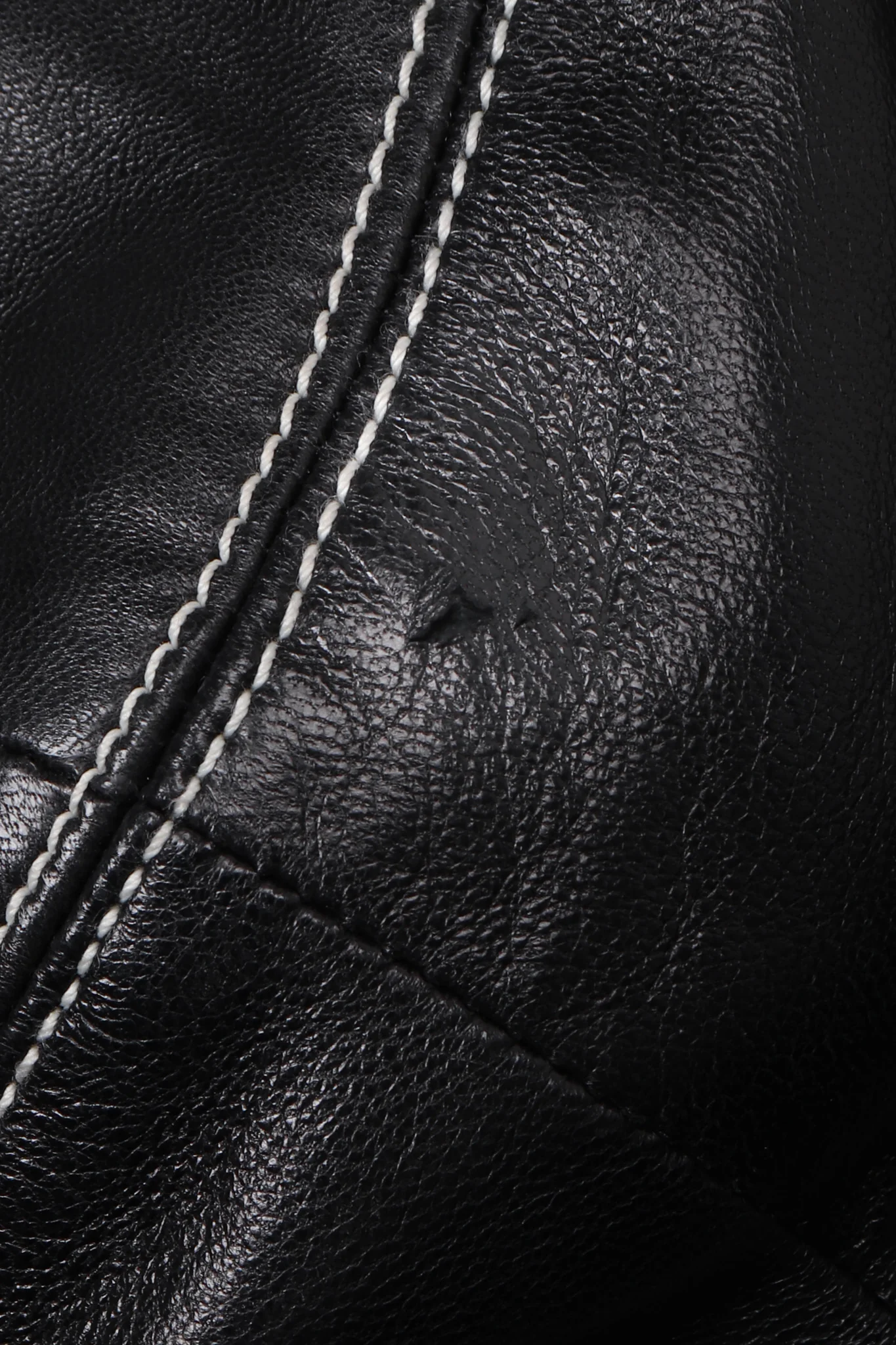 Leather Bomber Jacket - Image 11