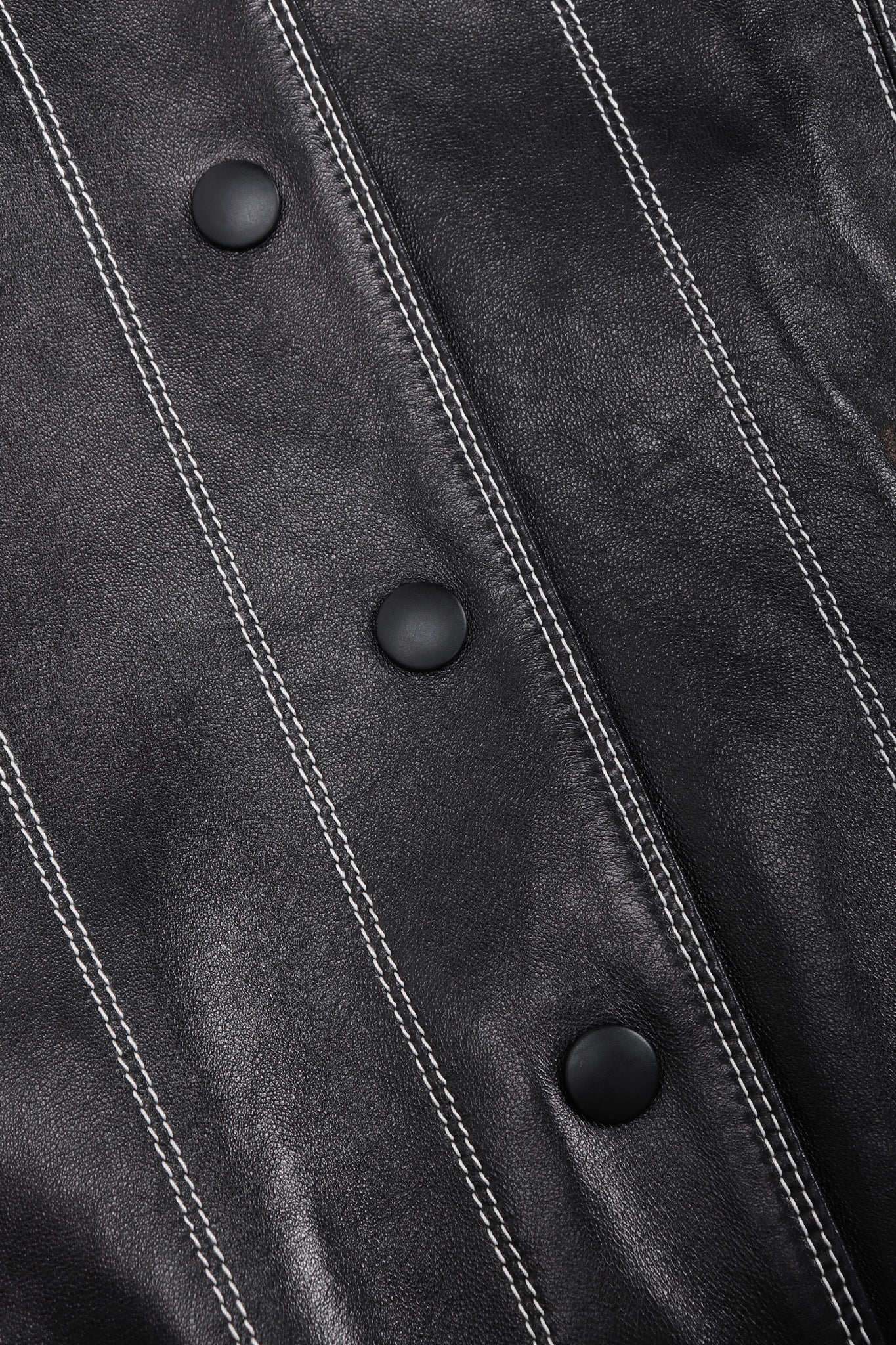 Leather Bomber Jacket - Image 22