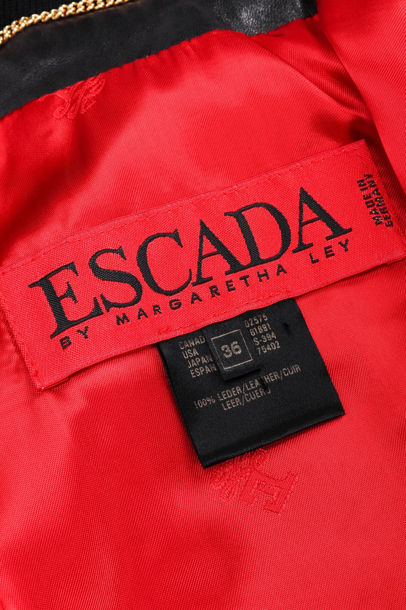 Leather Bomber Jacket - Image 23