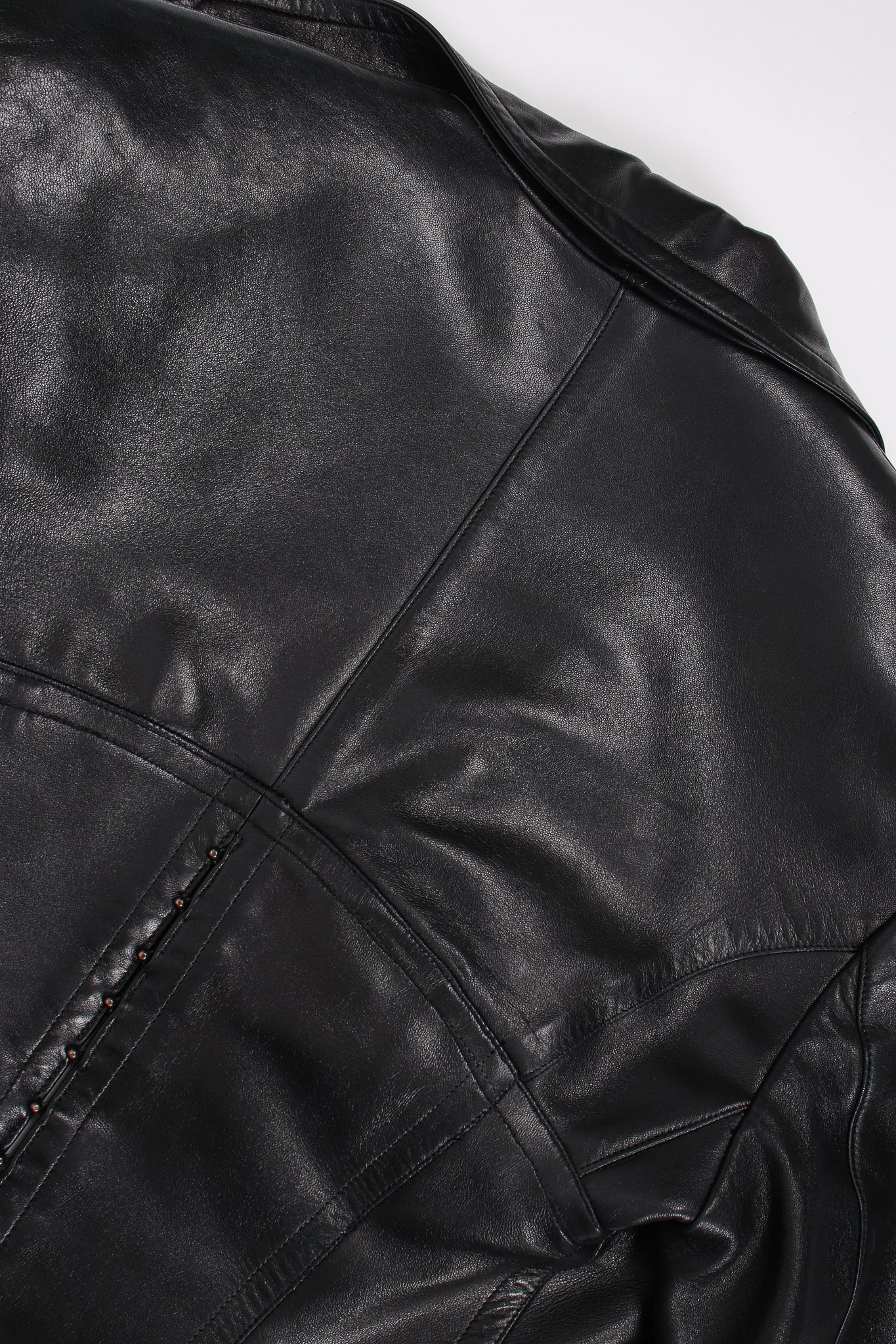 Leather Bustier Corset Jacket - Image 21