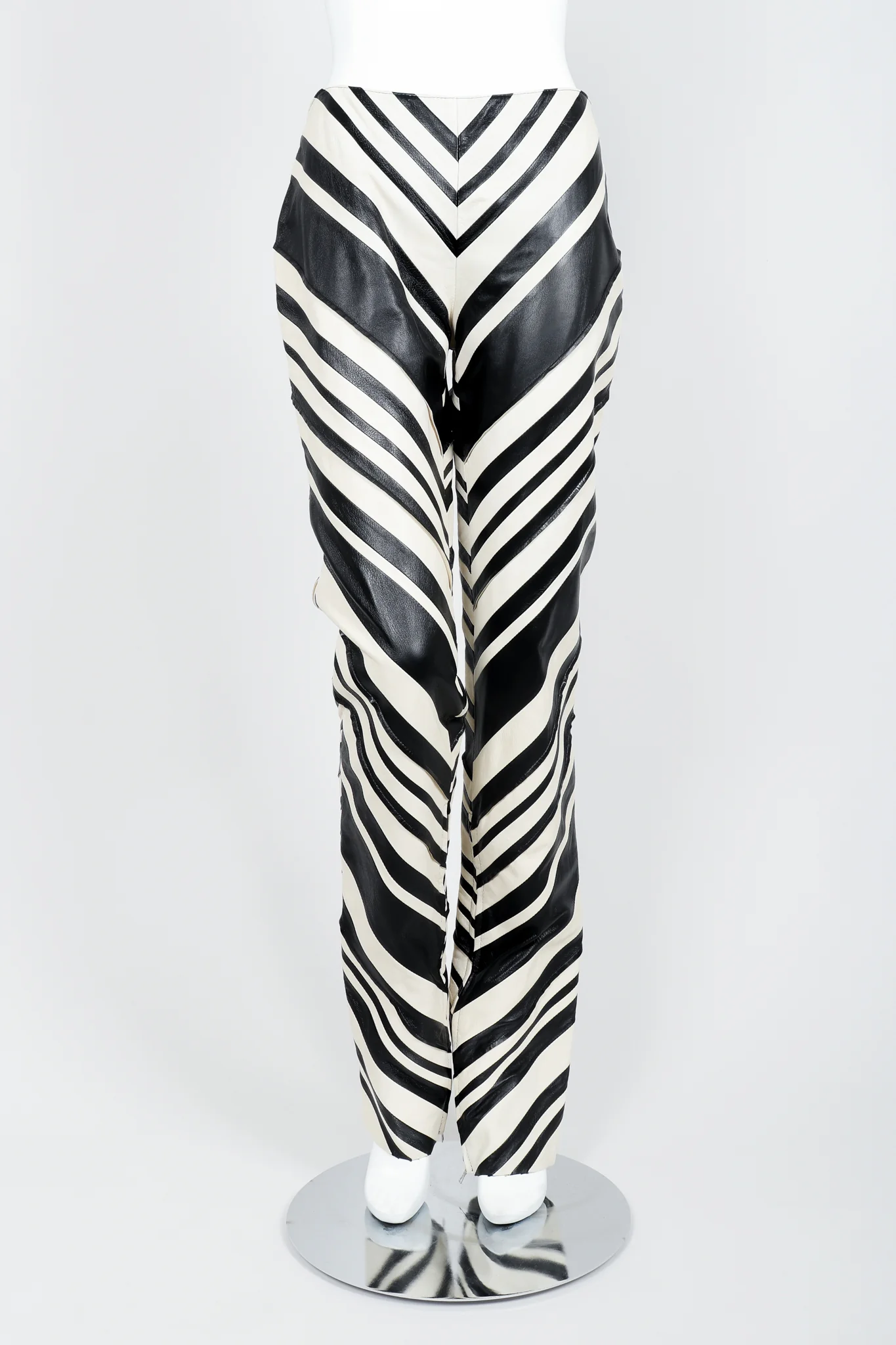 Leather Chevron Zebra Suit - Image 11