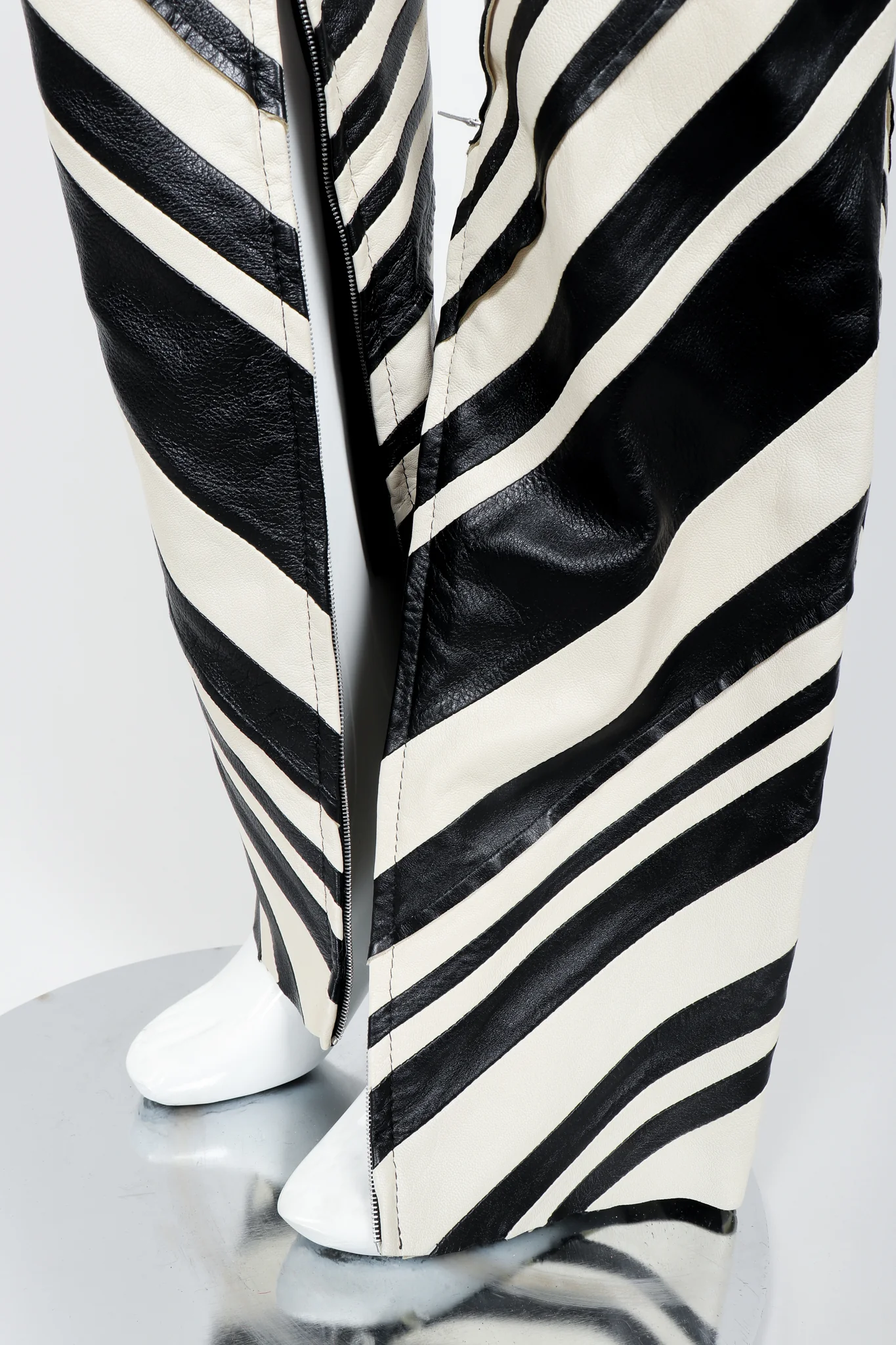 Leather Chevron Zebra Suit - Image 12