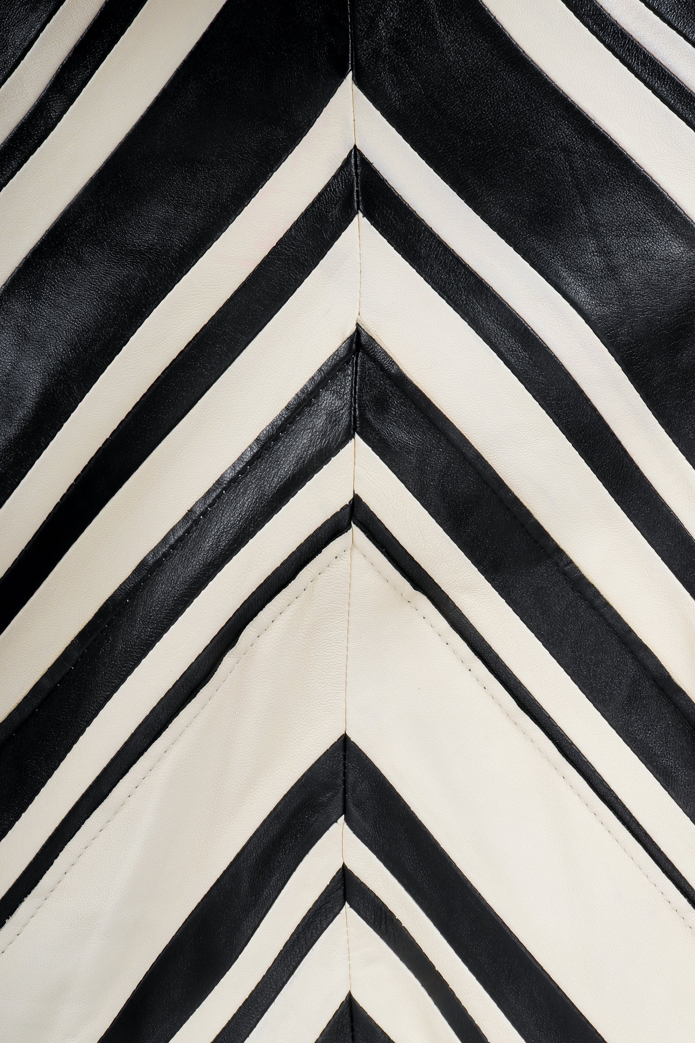 Leather Chevron Zebra Suit - Image 6
