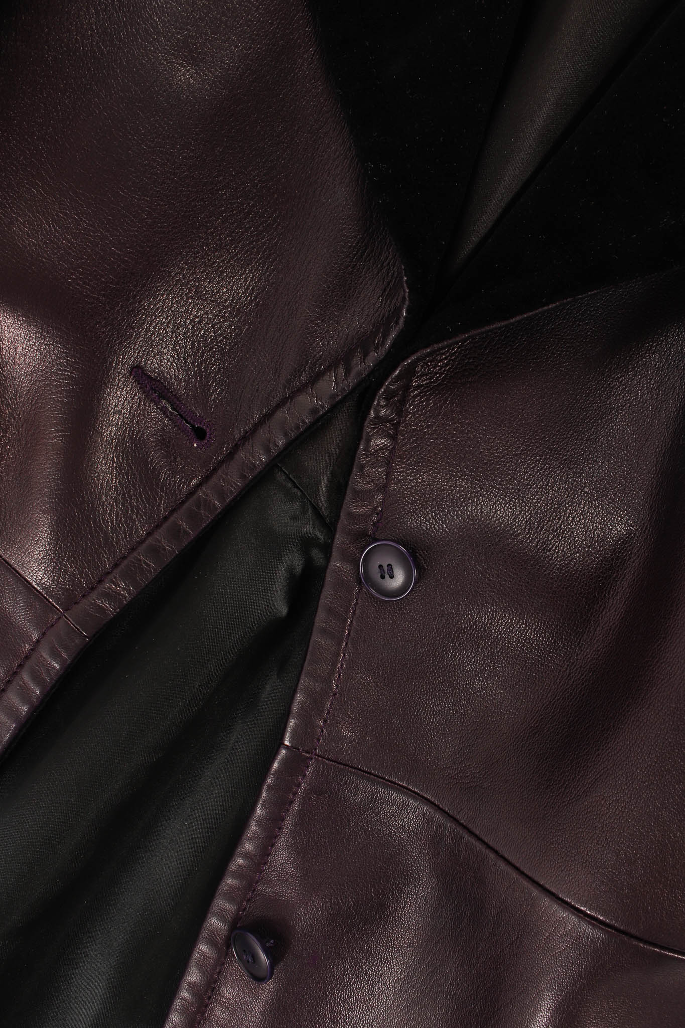 Leather Coat Dress - Image 11