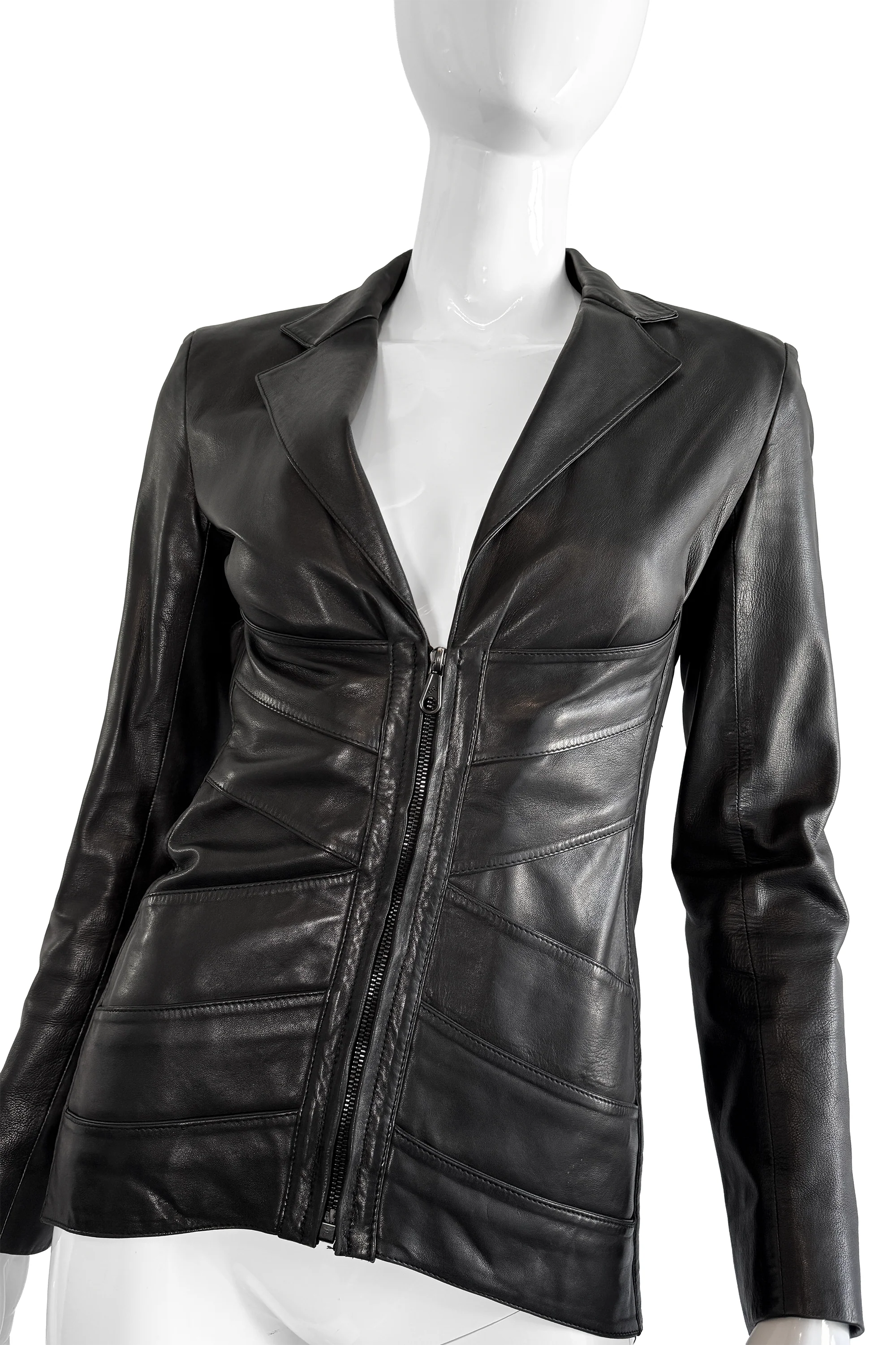 Leather Corset Jacket - Image 4