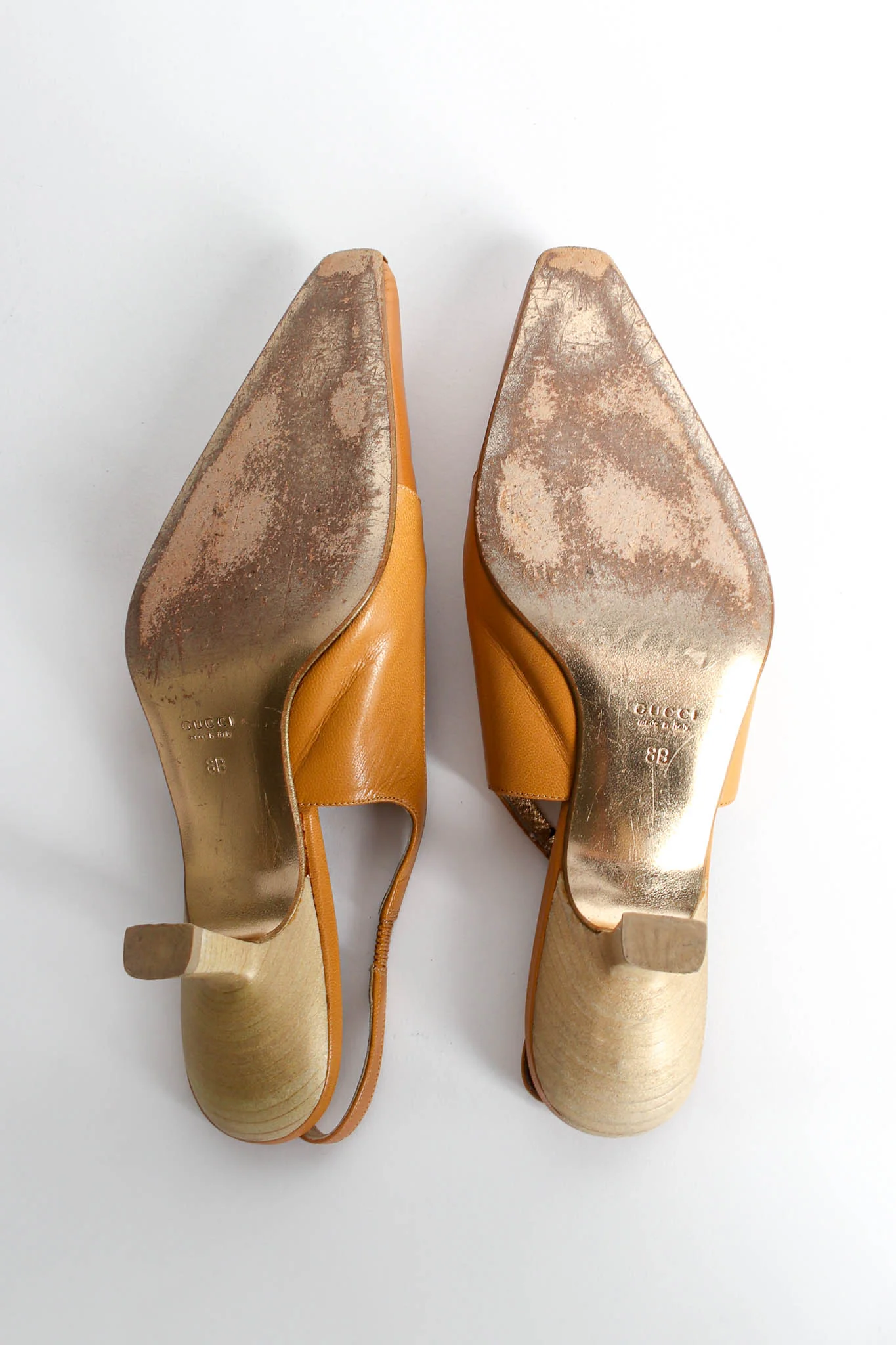Dionysus Dragon Leather Slingback Heels - Image 11