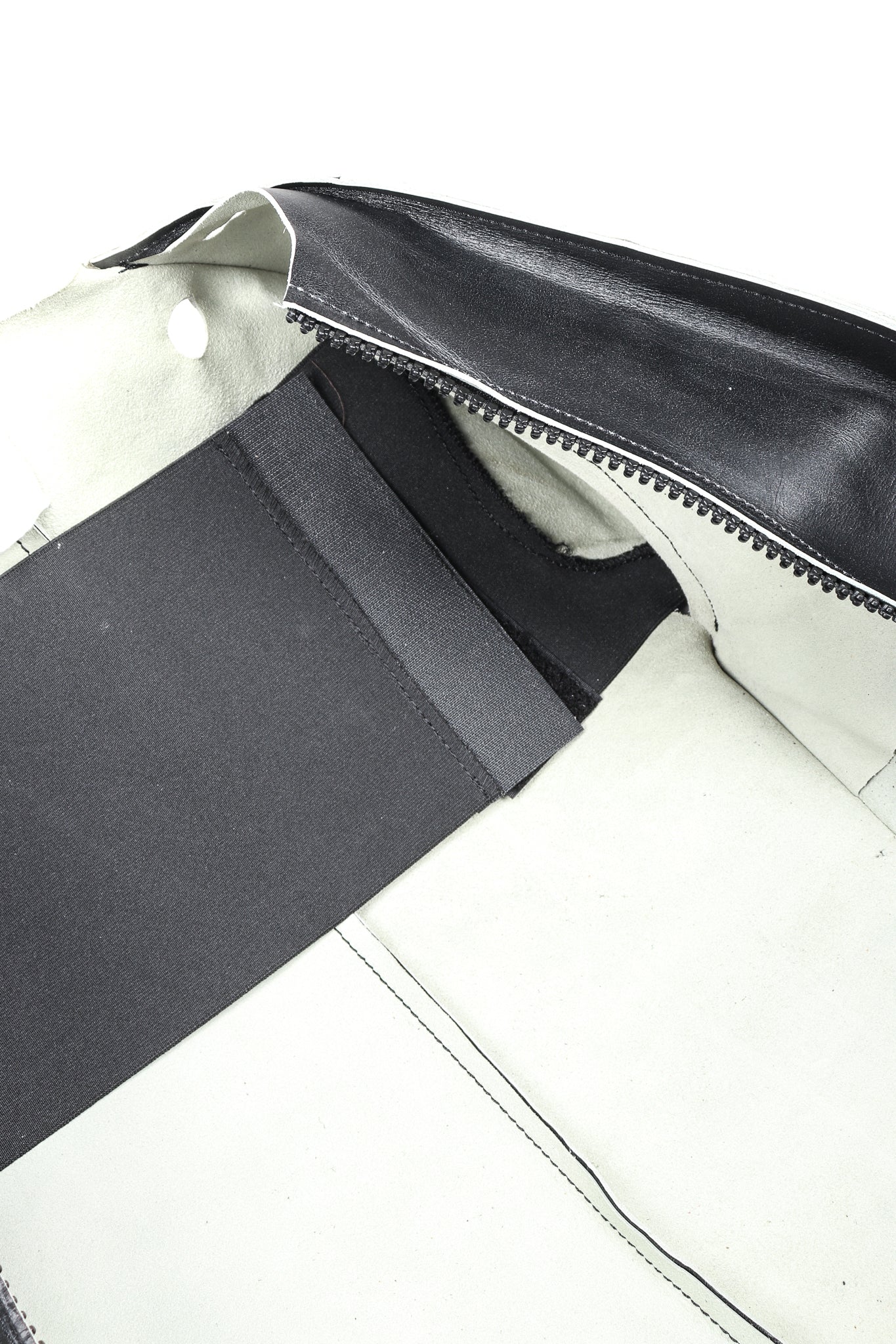 Leather Flat Pattern Jacket - Image 9