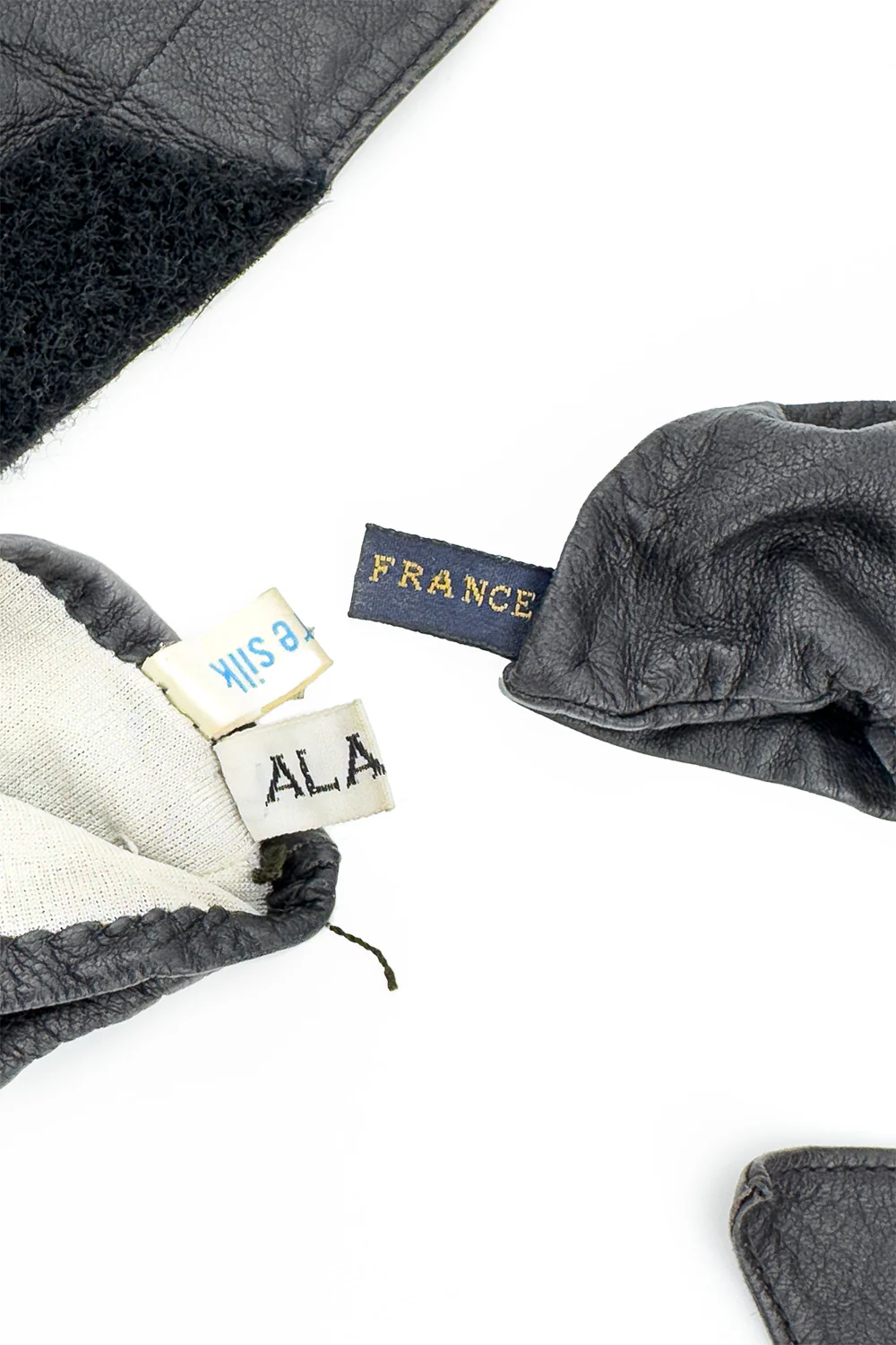 Leather Gauntlet Wrap Gloves - Image 6