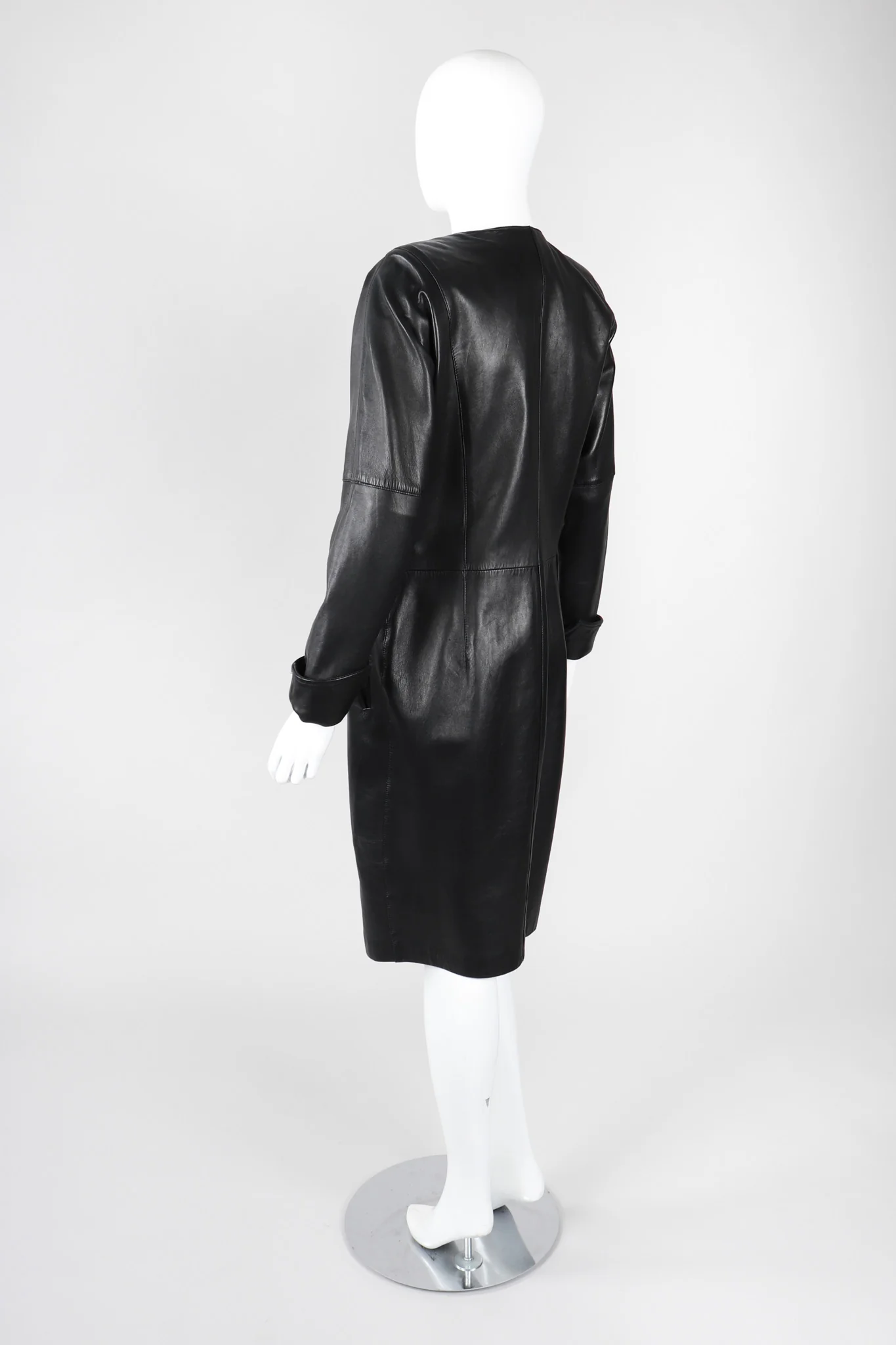 Leather Griffin Medallion Dress - Image 5