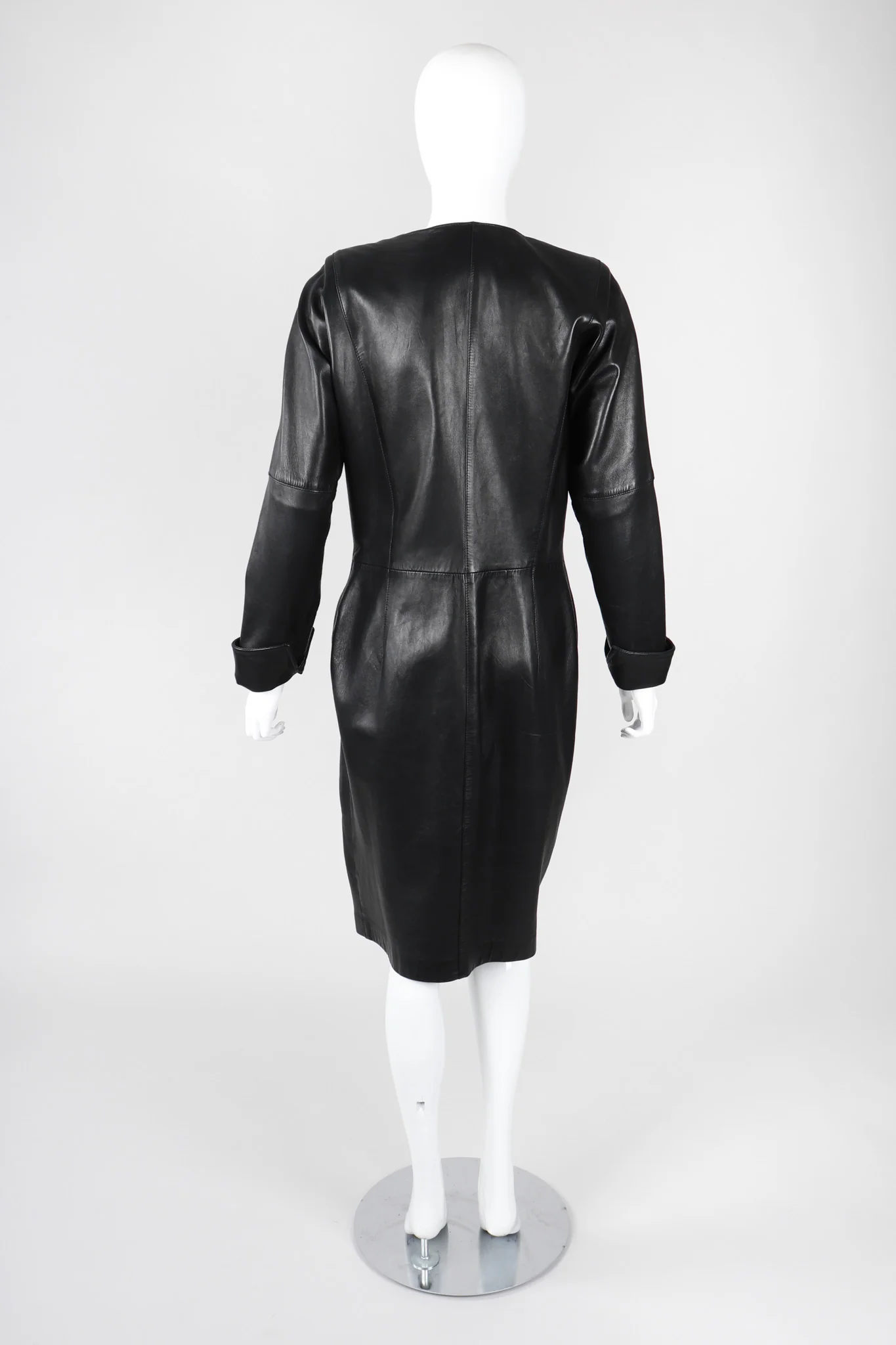 Leather Griffin Medallion Dress - Image 6